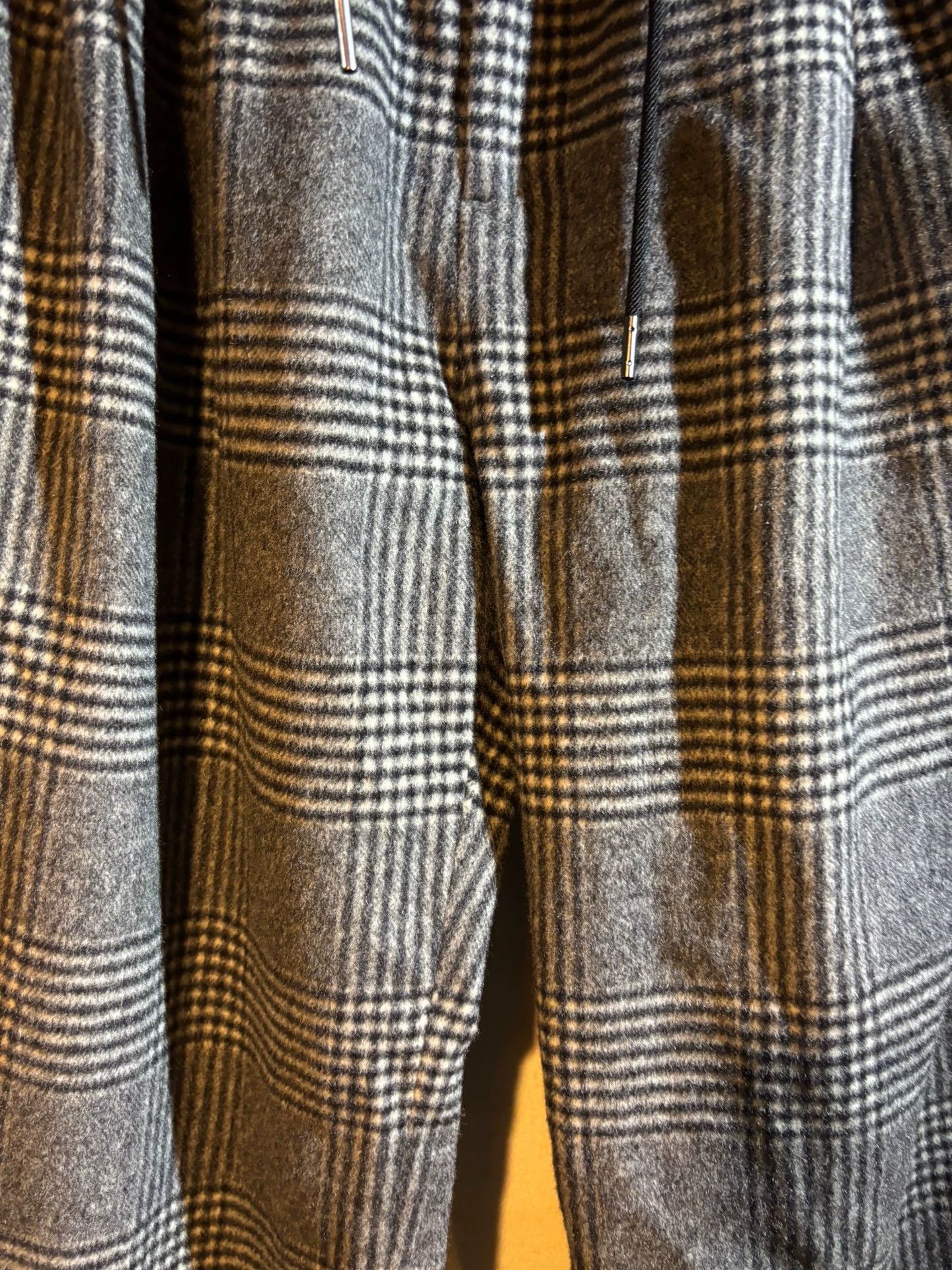 Other H BEAUTY YOUTH Wool/Cashmere Check DP Dress Pants L Size US 34 / EU 50 - 4 Thumbnail