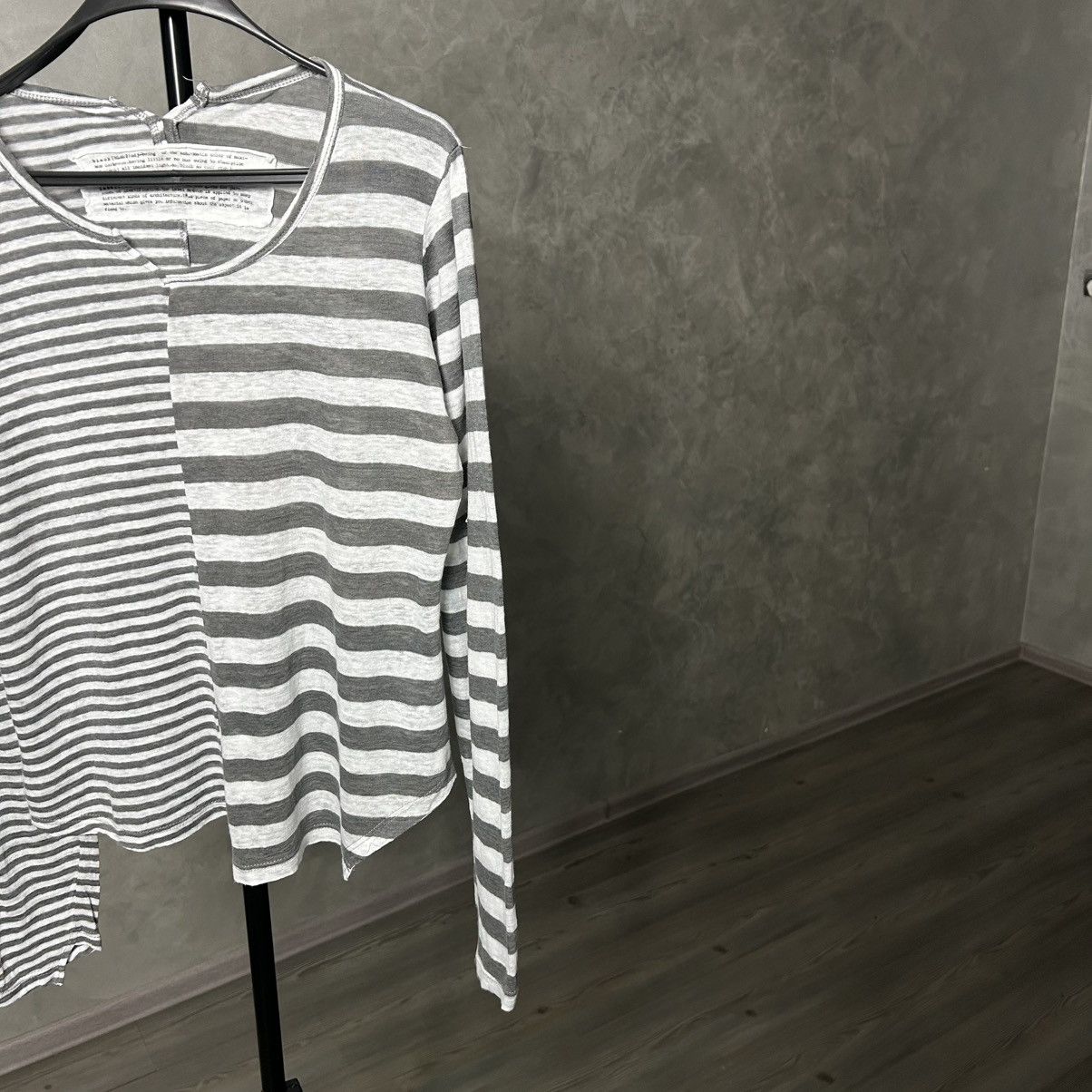 Rundholz Rundholz Black Label Linen Asymmetrical Striped Blouse Size M / US 6-8 / IT 42-44 - 4 Thumbnail