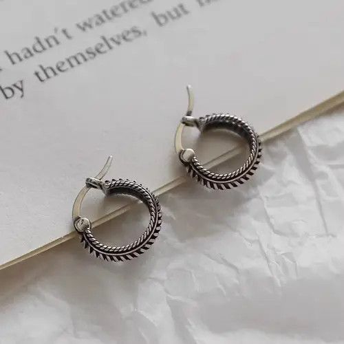Jewelry × Vintage 💯925 silver vintage earrings Size ONE SIZE - 3 Thumbnail