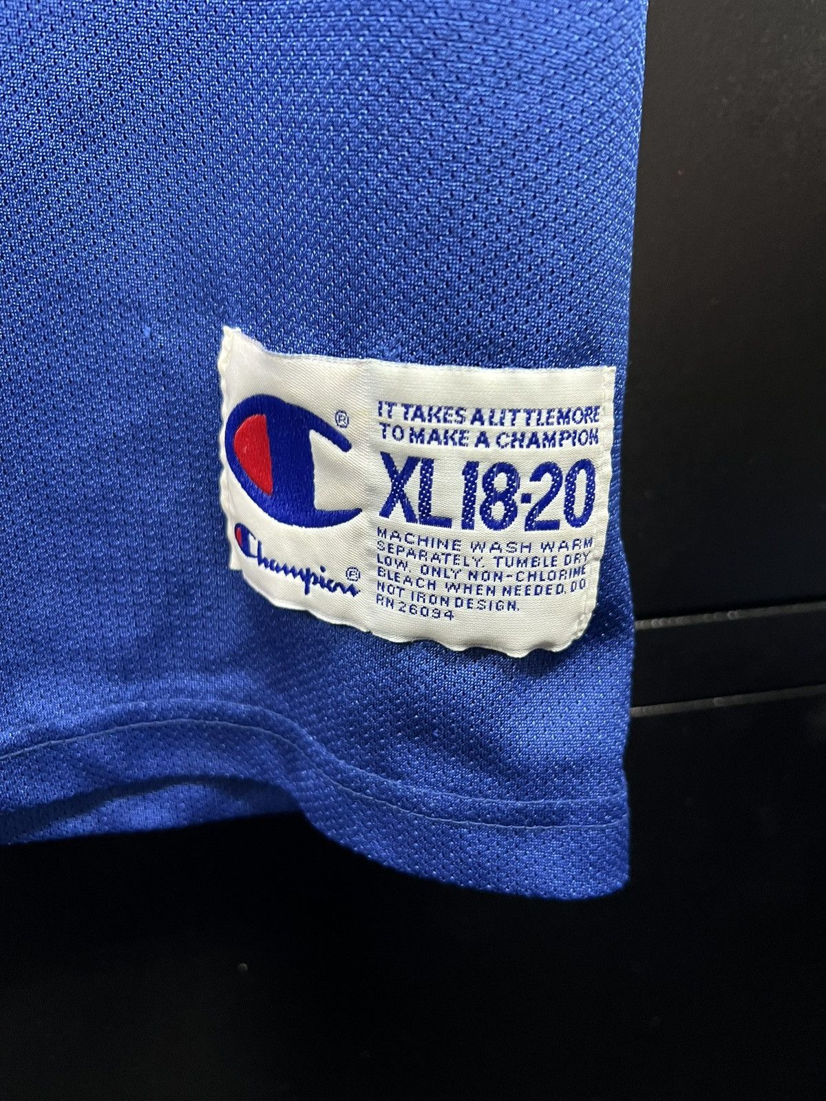 Champion Champion blue sixers #3 basketball jersey for kids Size US XXS / EU 40 - 2 Thumbnail