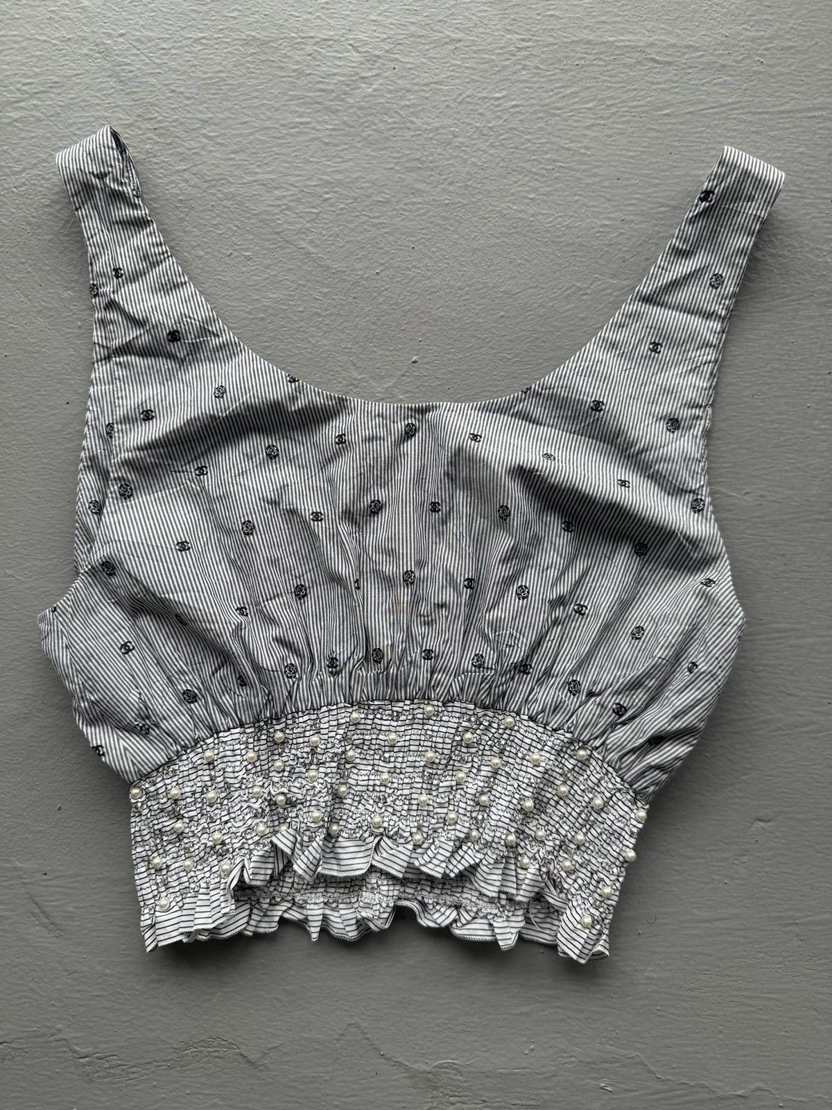 Chanel SS24 - Chanel CC Pearl Waist Multicolor Corset Size XS / US 0-2 / IT 36-38 - 3 Thumbnail