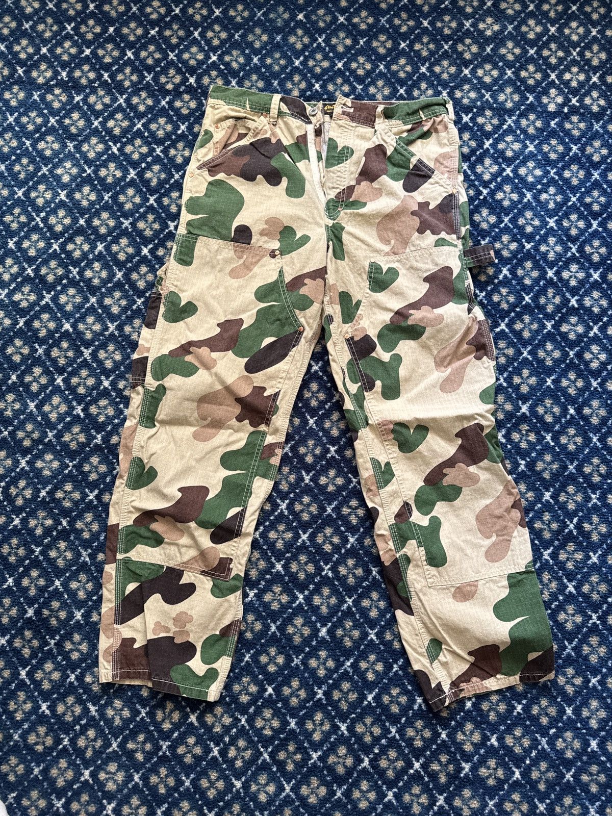 Stan Ray Stan Ray Painters Camo Pants Size US 32 / EU 48 - 2 Thumbnail