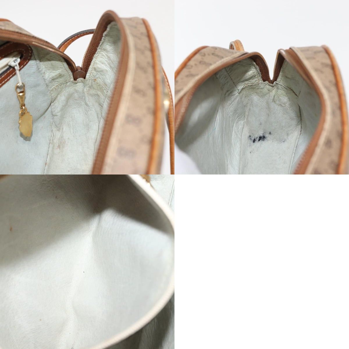 Gucci GUCCI Micro GG Supreme Shoulder Bag Pvc Beige Gold Size ONE SIZE - 12 Thumbnail