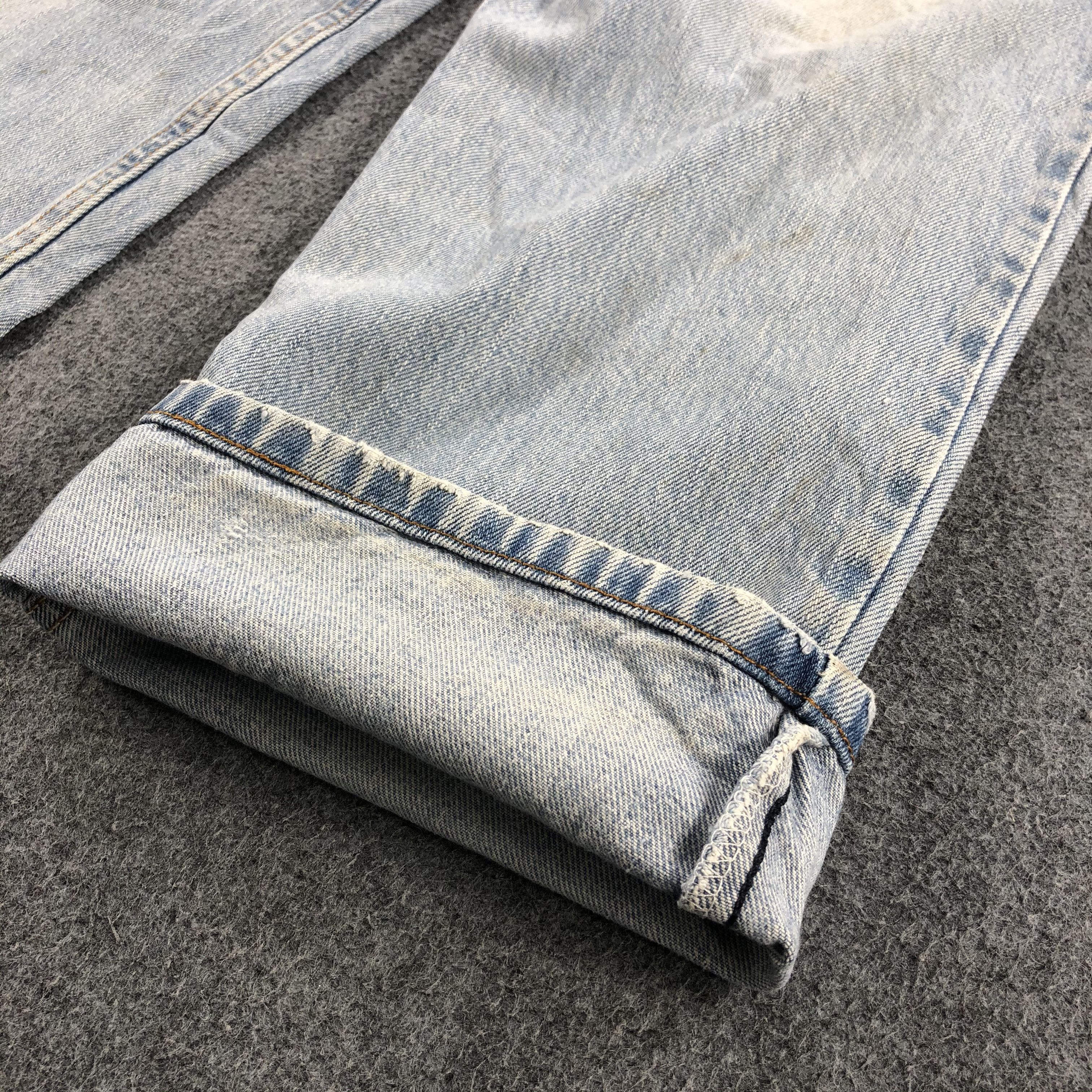 Levi's × Vintage Vintage Light Wash Levis Jeans Lot 550-JM795 Size US 34 / EU 50 - 7 Thumbnail