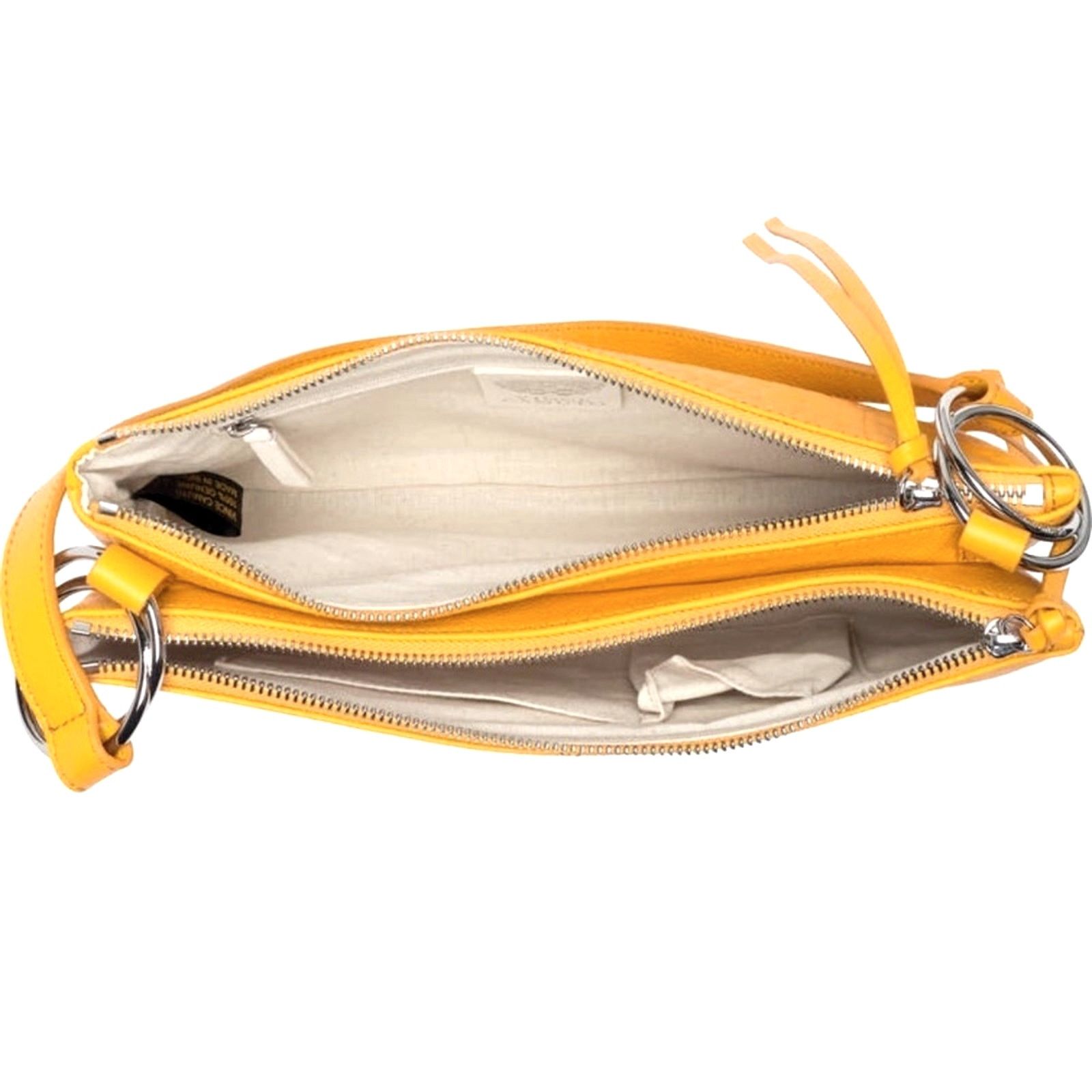 Vince Camuto Vince Camuto Livy Leather Shoulder Bag - Mango Sorbet Size ONE SIZE - 6 Thumbnail