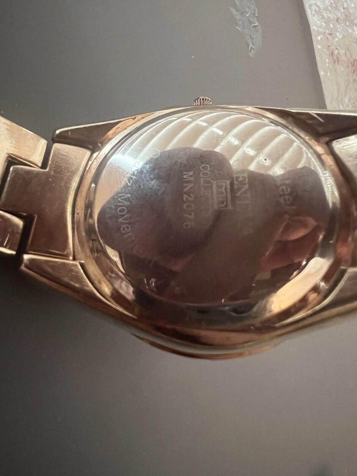 Geneva Geneva 11184 Rose Gold Tone Quartz Women's Watch New Battery Size ONE SIZE - 4 Thumbnail