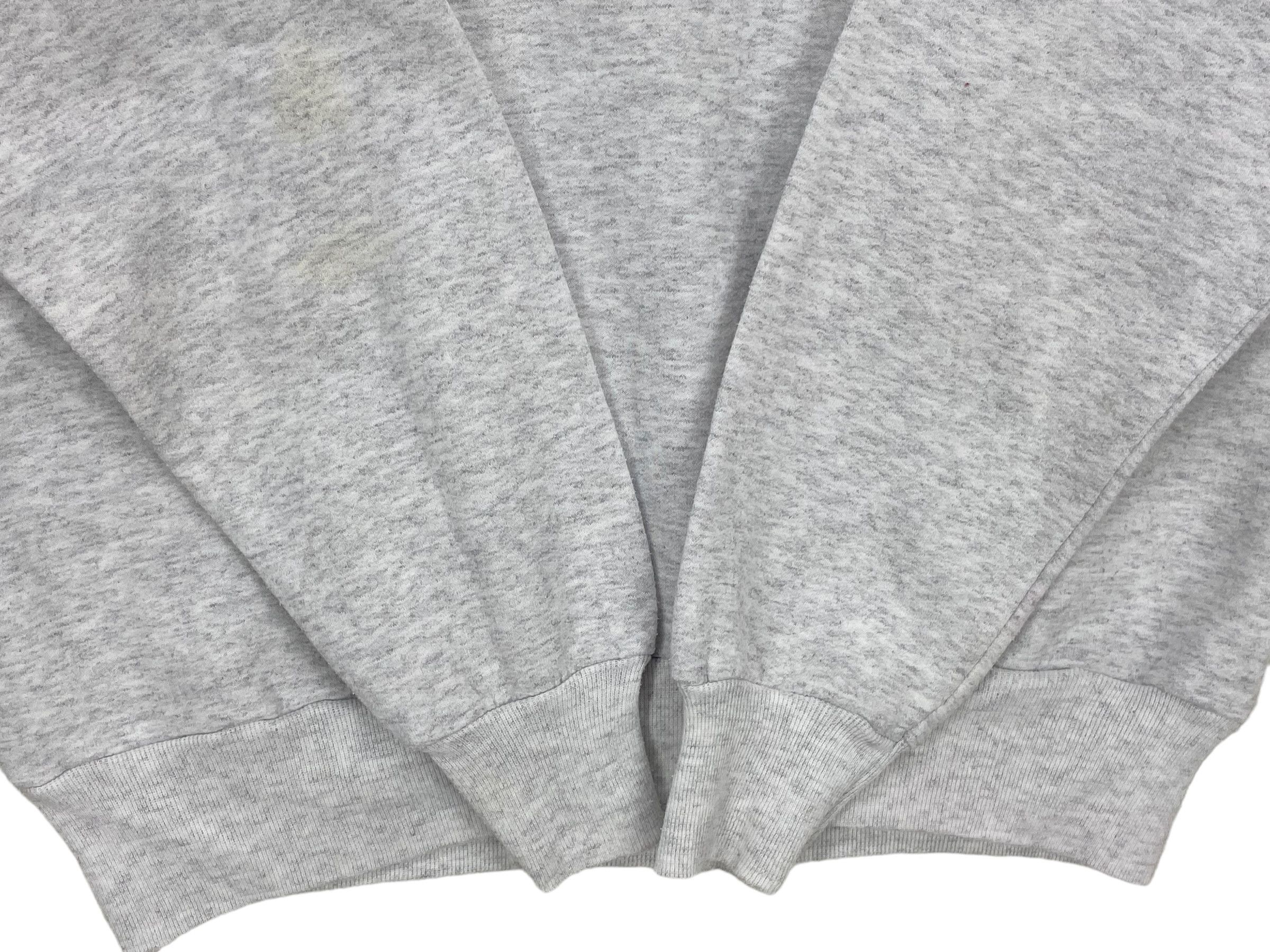 Mickey Mouse × Vintage Vintage Mickey Mouse Grey Graphic Sweatshirt 90s Streetwear Size US XXS / EU 40 - 8 Thumbnail
