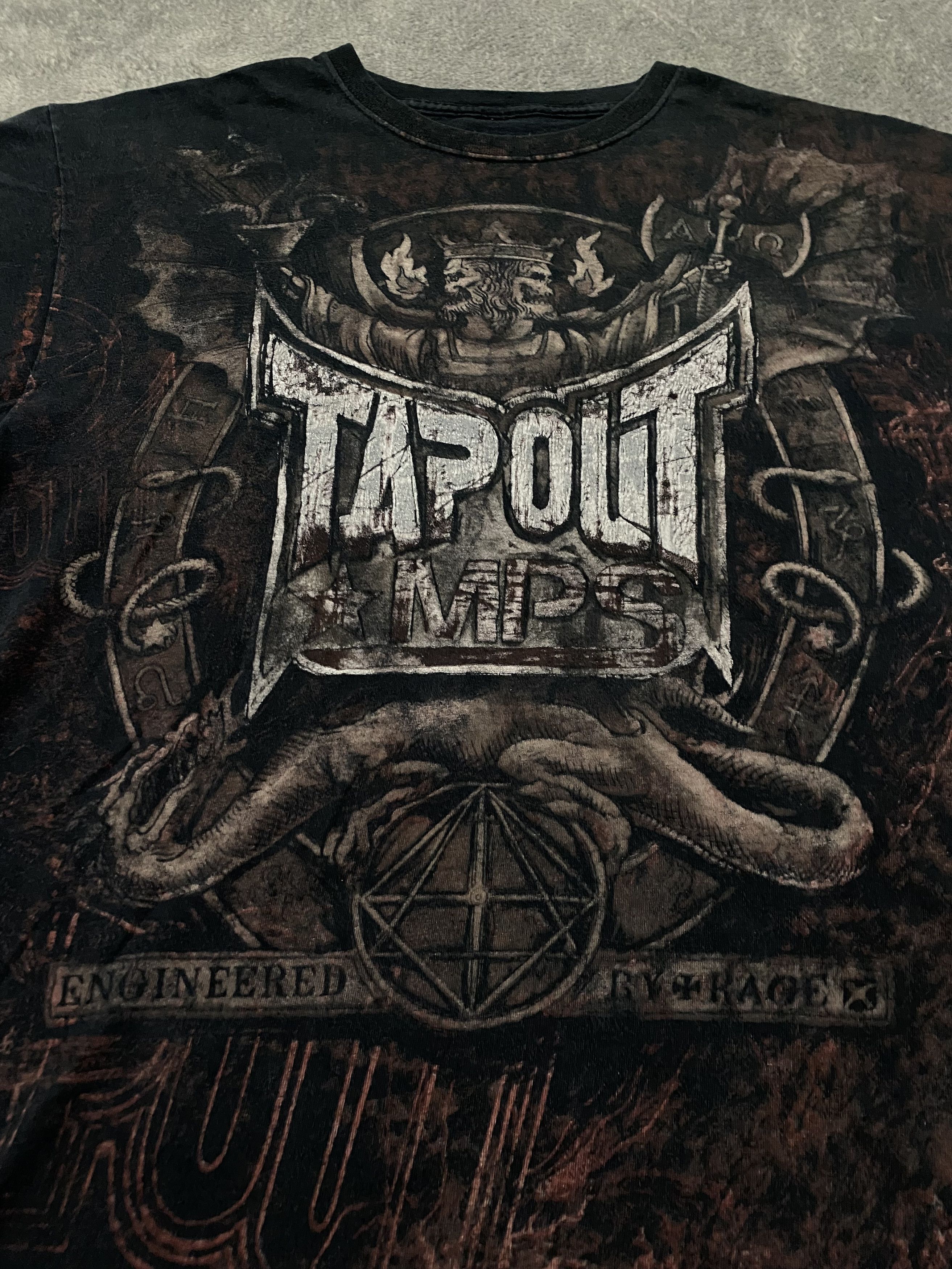 Tapout Rare 2000s Tapout Demons Size US XL / EU 56 / 4 - 2 Thumbnail