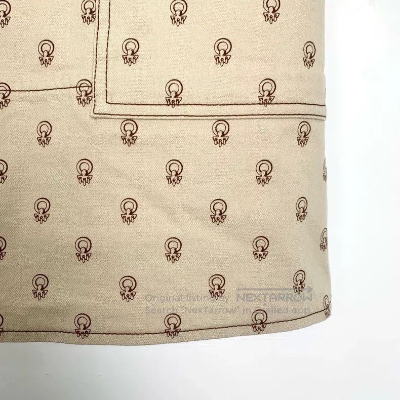 Hermes Hermes Letter round print black cotton short-sleeved T-shi Size 24" / US 00 / IT 34 - 4 Thumbnail