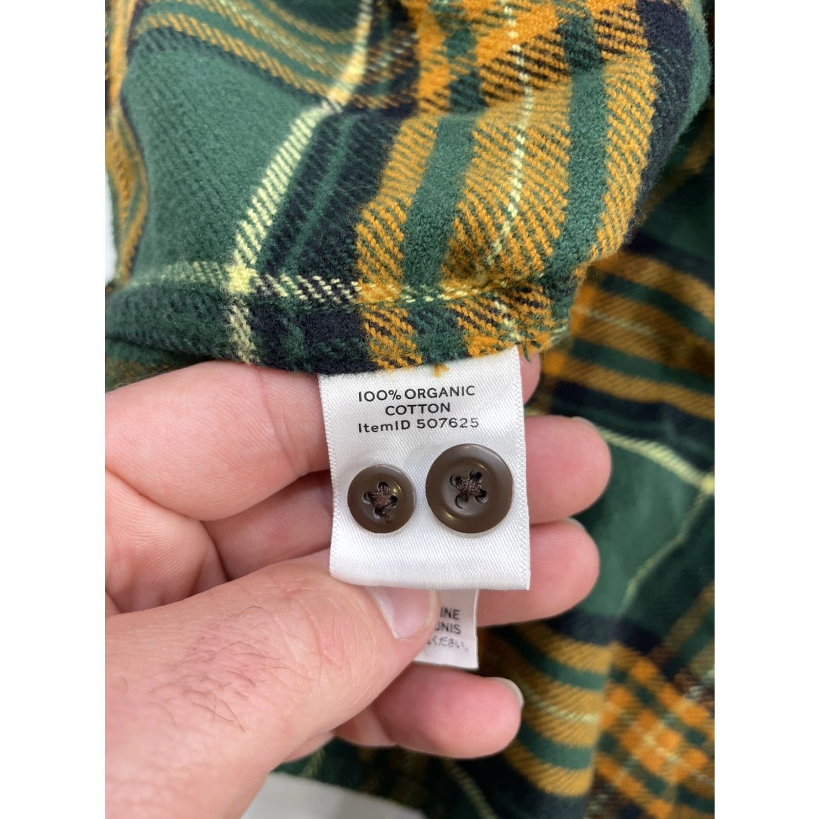 Vintage LL Bean Signature Organic Cotton Flannel Shirt Plaid Button Down Men’s XXL Casual Workwear Travel Shirt Size US XXL / EU 58 / 5 - 5 Thumbnail