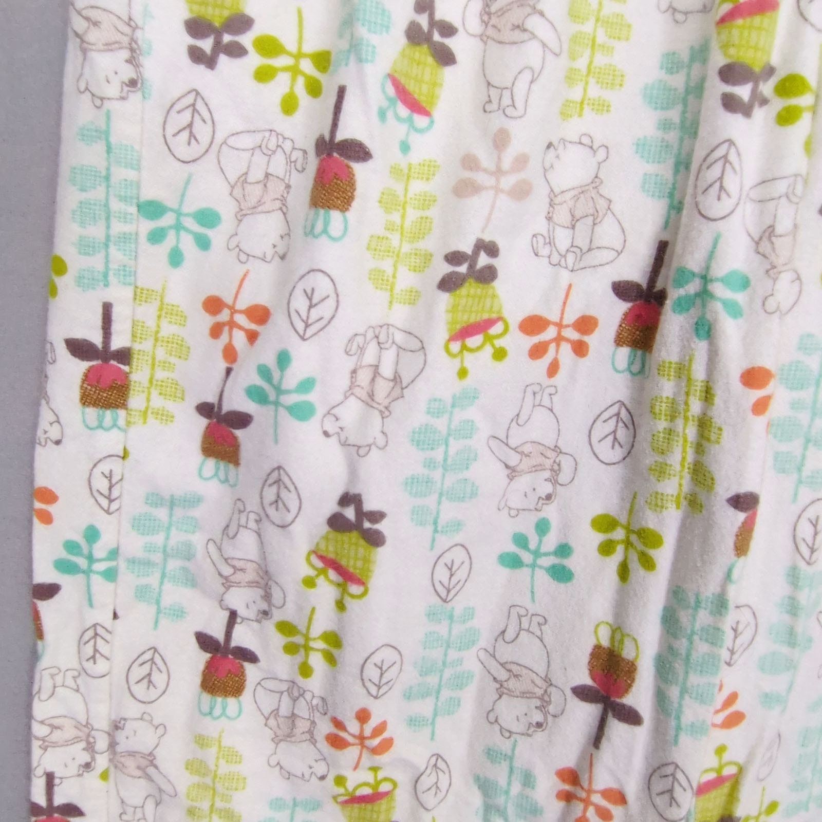 Disney Winnie the Pooh Cotton Flannel Pajama Lounge Pants Women's L Size 34" / US 12 / IT 48 - 3 Thumbnail