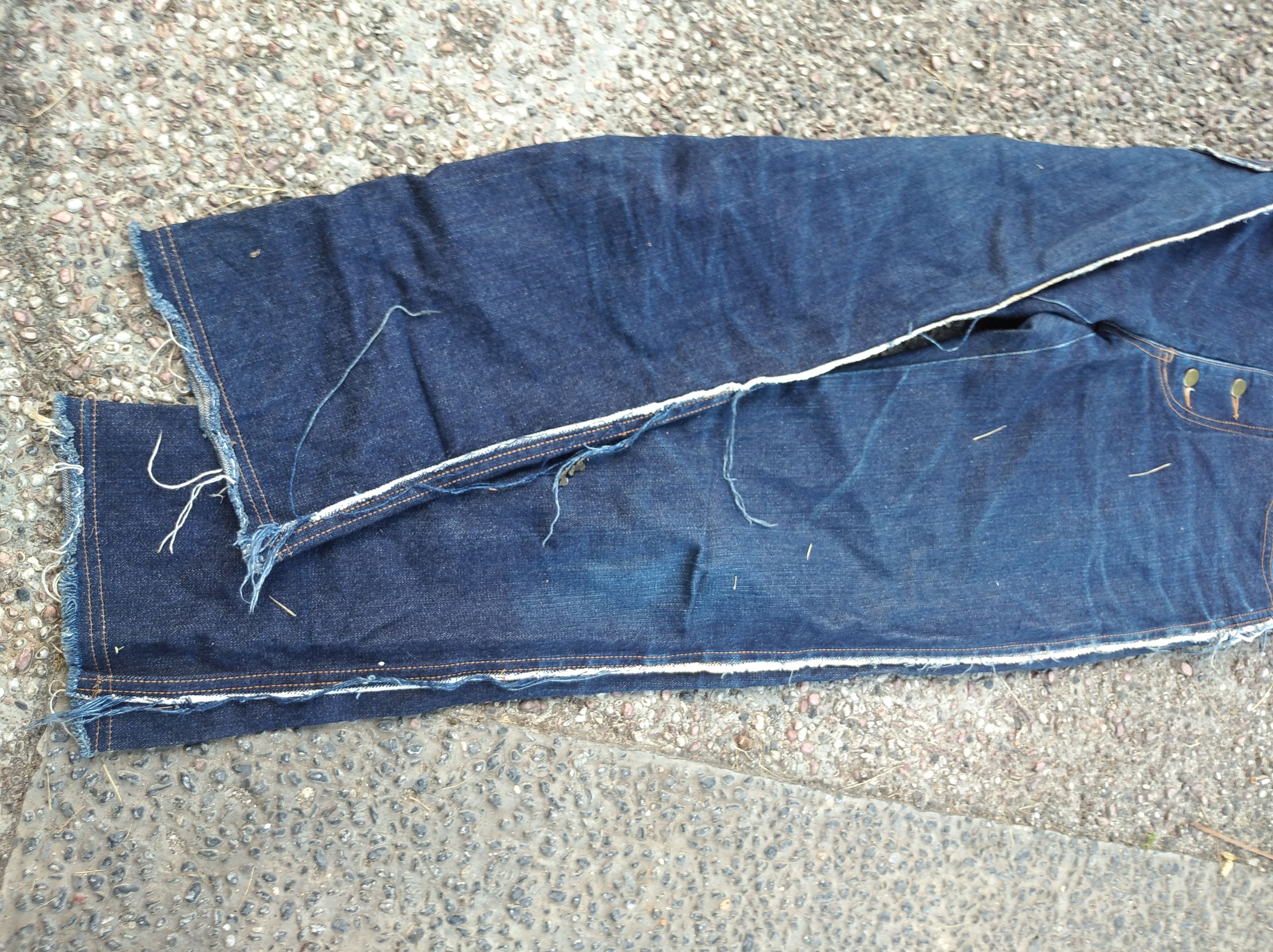 If Six Was Nine × Tornado Mart EXLUSIVE CLUTCH JEANS JAPAN Size US 27 - 6 Thumbnail