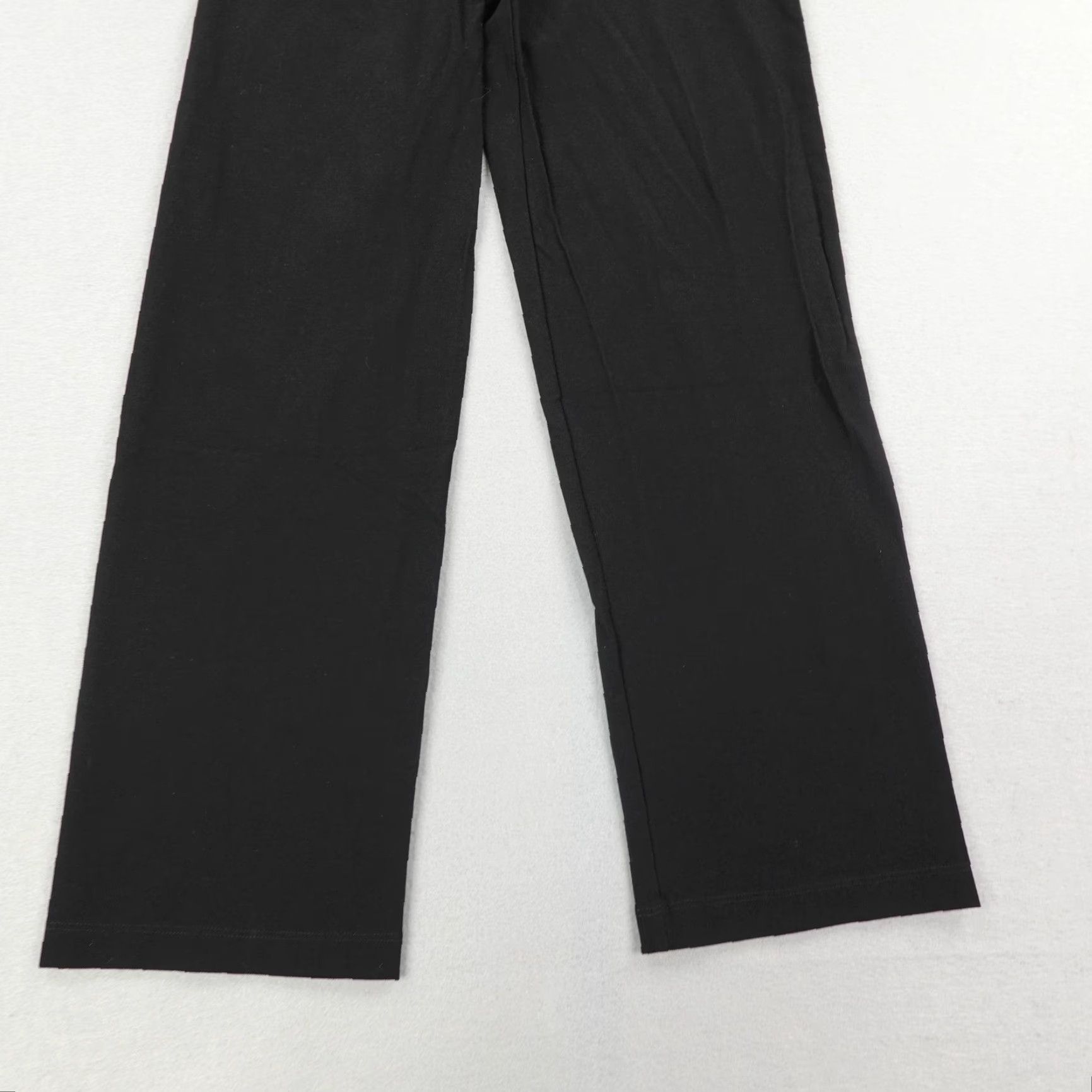 Eileen Fisher VINTAGE Eileen Fisher Pants Womens Petite Small Black Casual Workwear Stretch Knitted Fabric Size 28" / US 6 / IT 42 - 3 Thumbnail