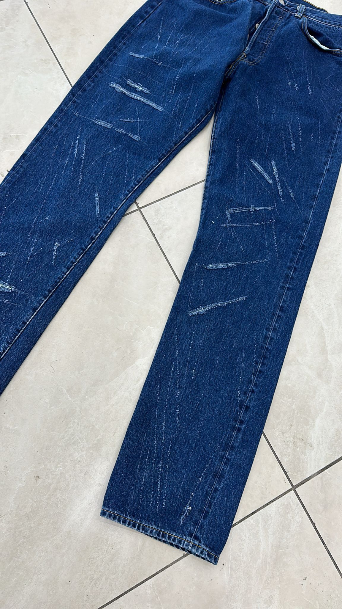 Levi's Vintage Clothing LVC Levi's Vintage Clothing 1984 501XX Broken Promise Jeans Size US 34 / EU 50 - 7 Thumbnail