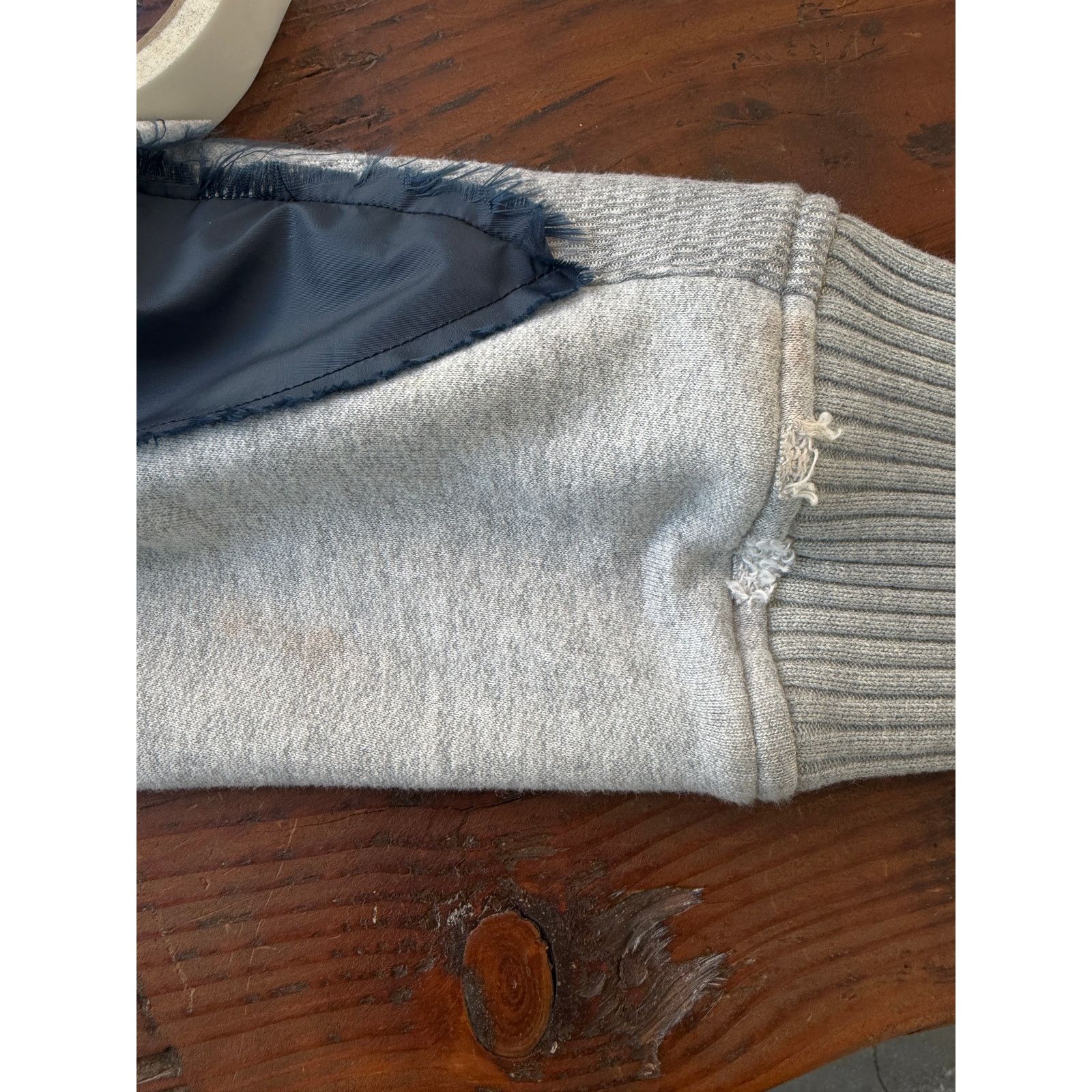 Greg Lauren Greg Lauren SAMPLE 50/50 Navy Birdwell/Terry Pant Size US 34 / EU 50 - 7 Thumbnail