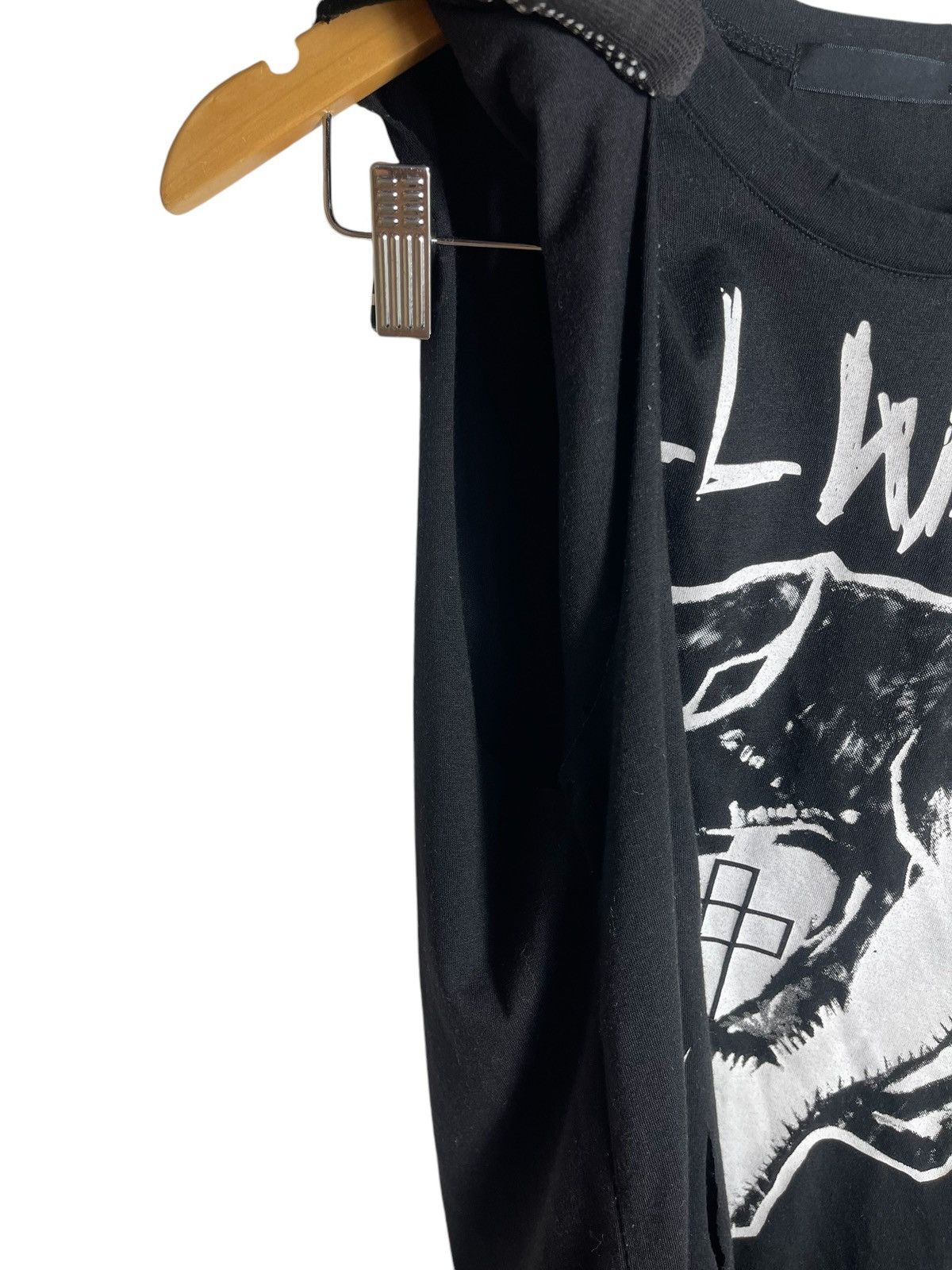 If Six Was Nine × Japanese Brand Japanese Brand Glad News Skull distressed shirt Size US S / EU 44-46 / 1 - 3 Thumbnail