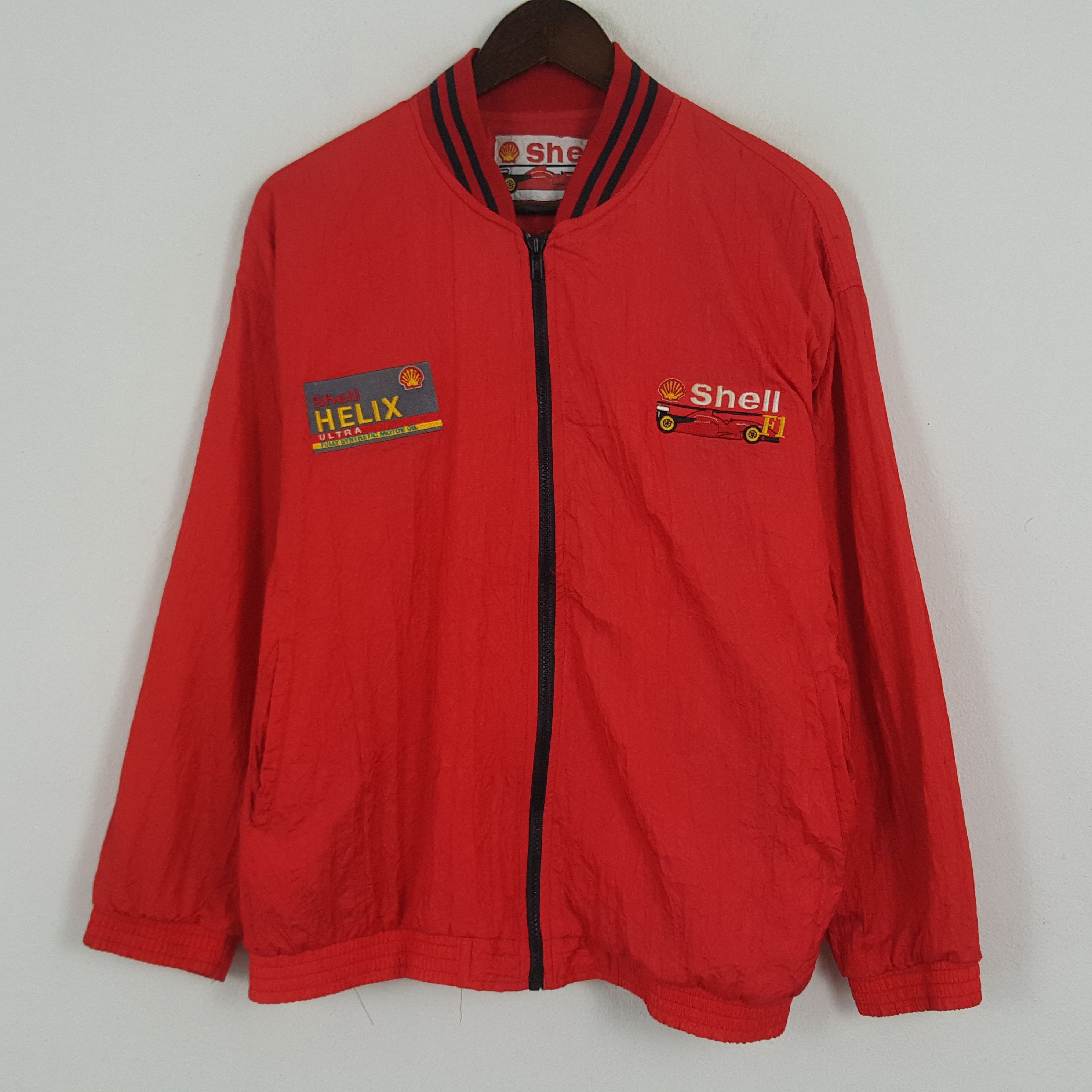 Japanese Brand × Vintage Vintage Shell F1 Windbreaker Sport Jacket Size US L / EU 52-54 / 3 - 1 Thumbnail