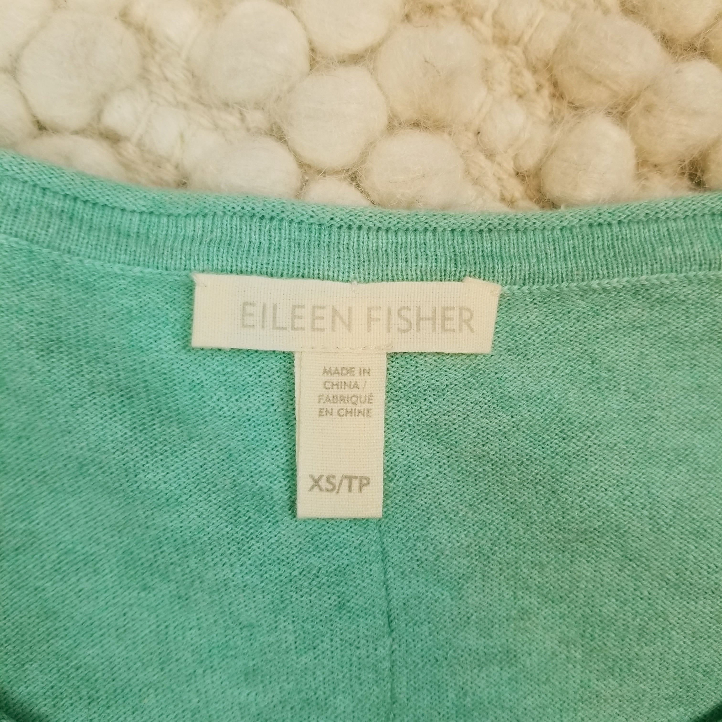 Eileen Fisher Cashmere Blend Sweater Size XS / US 0-2 / IT 36-38 - 7 Thumbnail