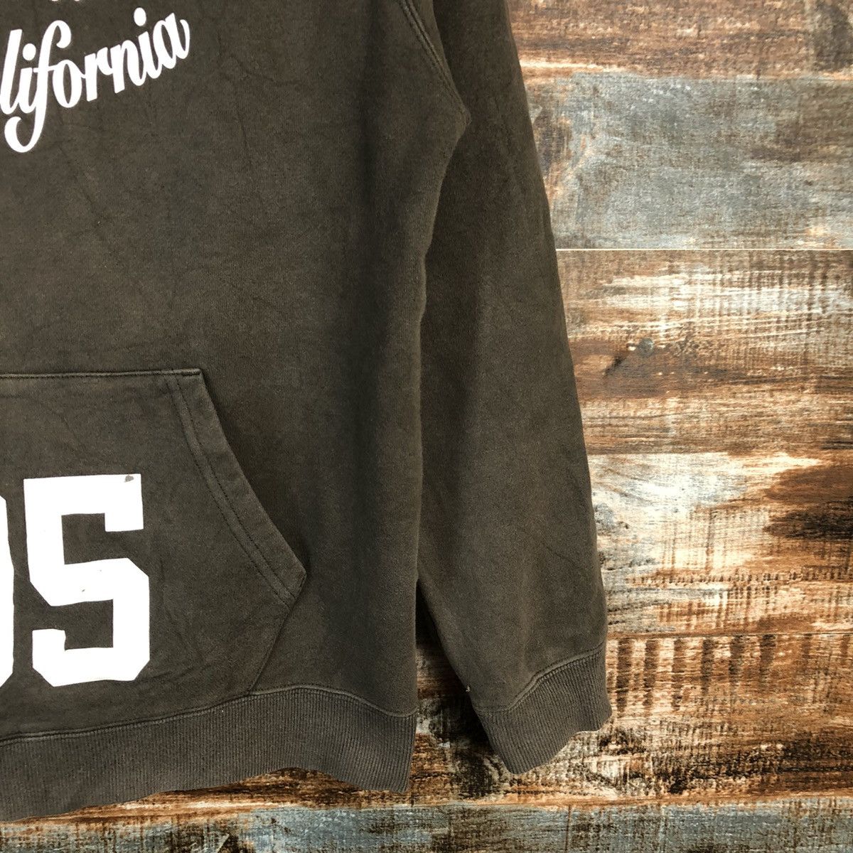 Japanese Brand Blue Cross Brown Hoodie #A1274 Size US S / EU 44-46 / 1 - 8 Thumbnail