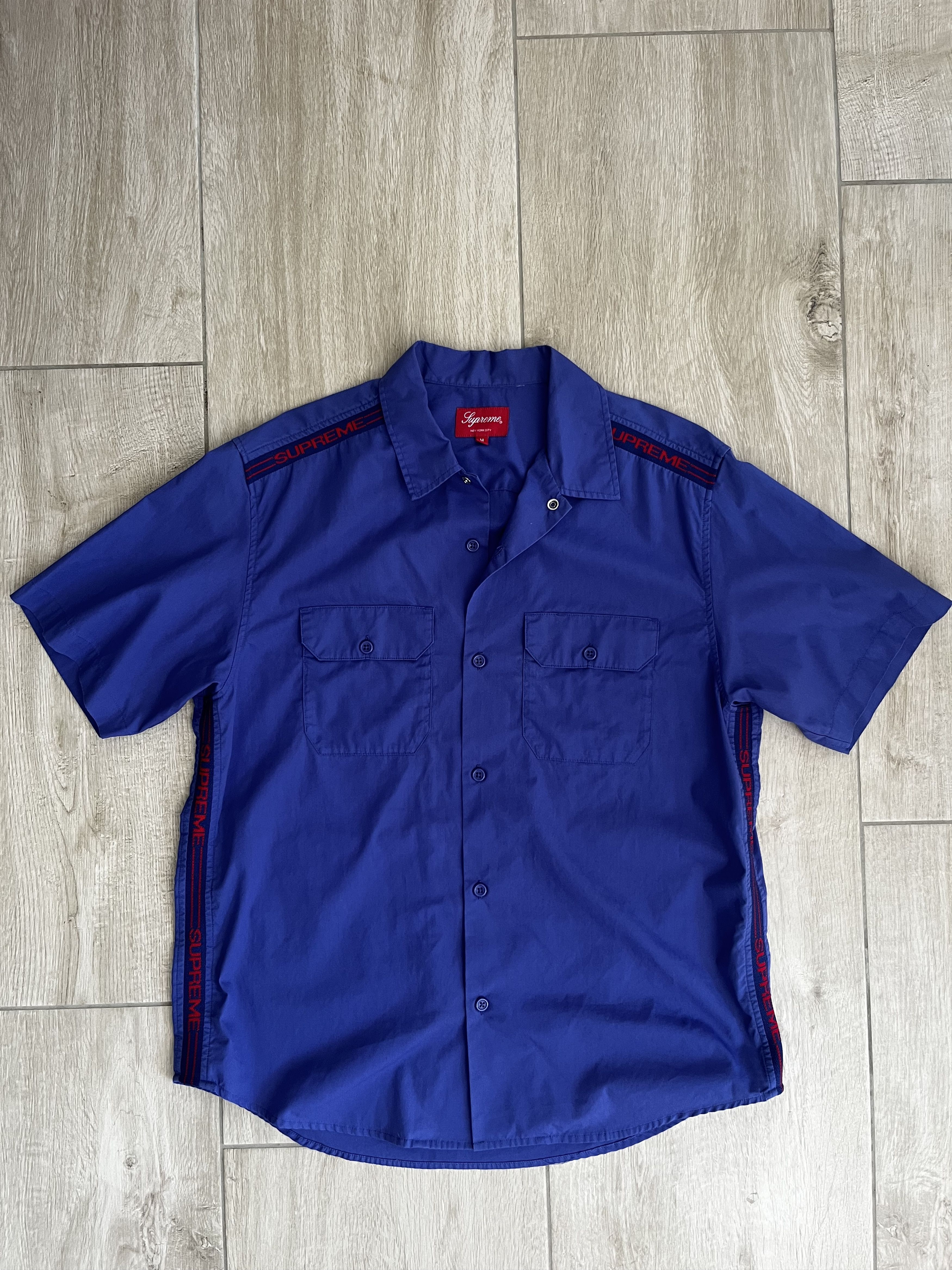 Supreme Tom & Jerry x S/S Work Shirt | Grailed