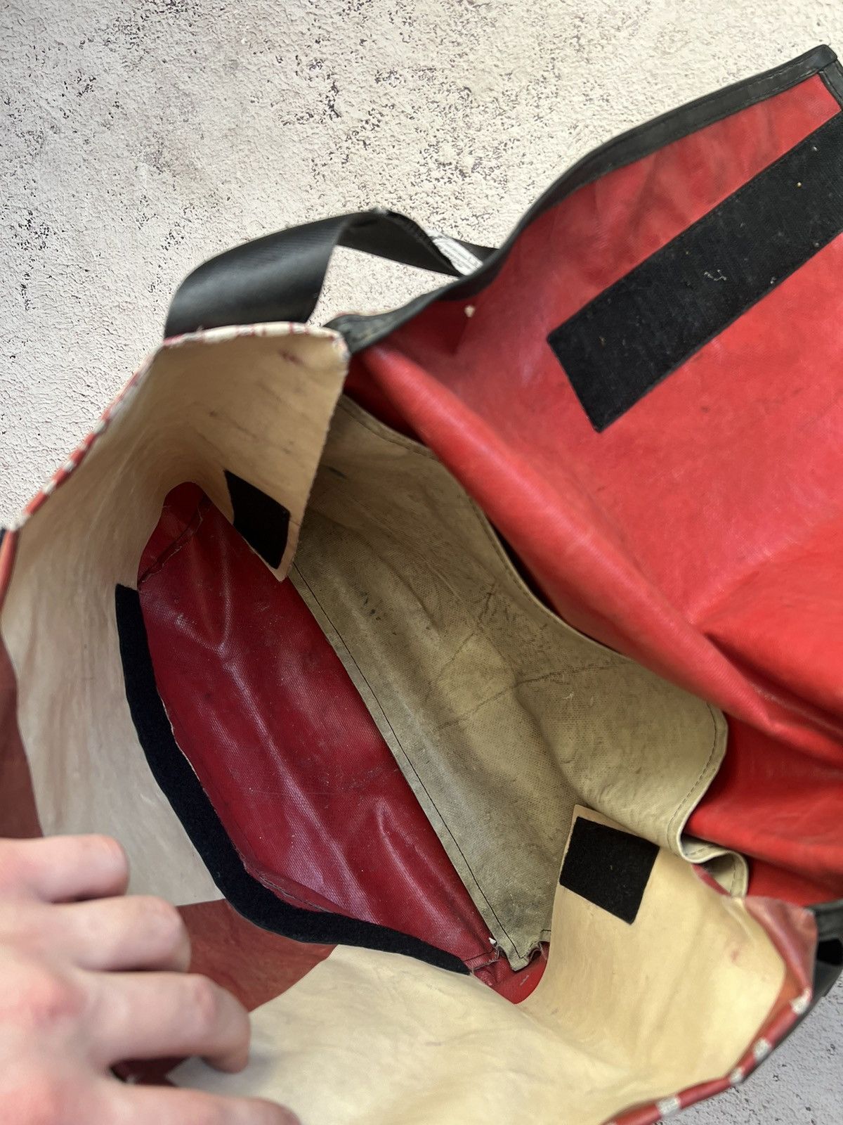 Freitag × Vintage !! FREITAG Bag Series G5.1 Recycling Large Messanger Size ONE SIZE - 6 Thumbnail