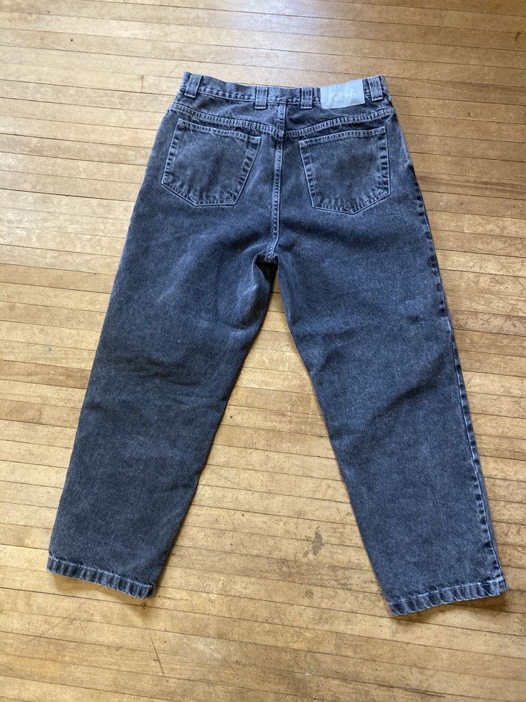 Polar Skate Co. Polar Skate Co. 93 Denim Black/Silver 34/32 Size US 34 / EU 50 - 2 Thumbnail