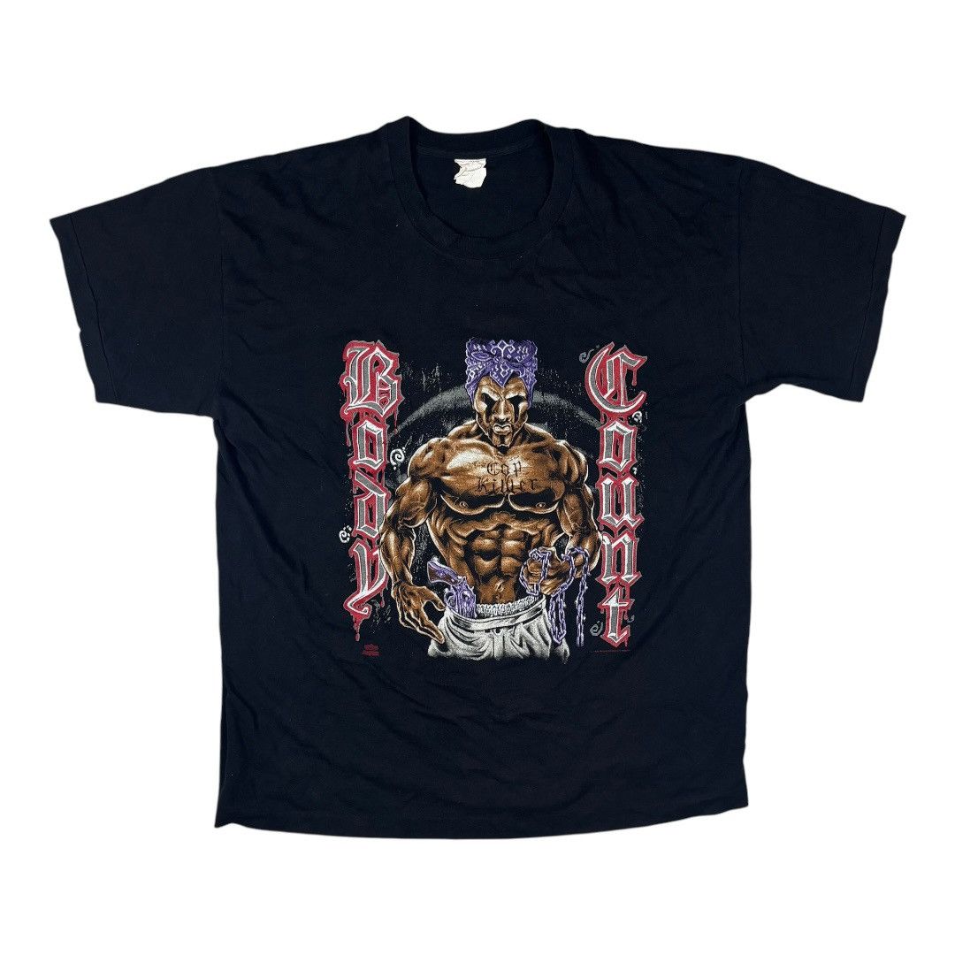 Band Tees Bodycount - Cop killer 1992’s Size US XL / EU 56 / 4 - 1 Thumbnail