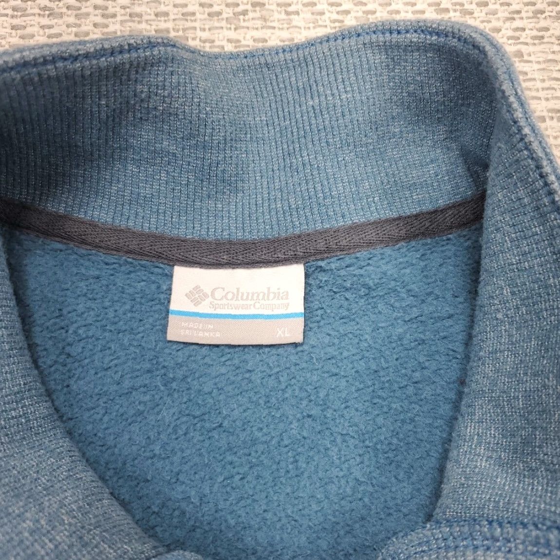 Vintage VINTAGE Columbia Pullover Sweater Mens XL Long Sleeve Henley Front Pocket Mock Size US XL / EU 56 / 4 - 5 Thumbnail