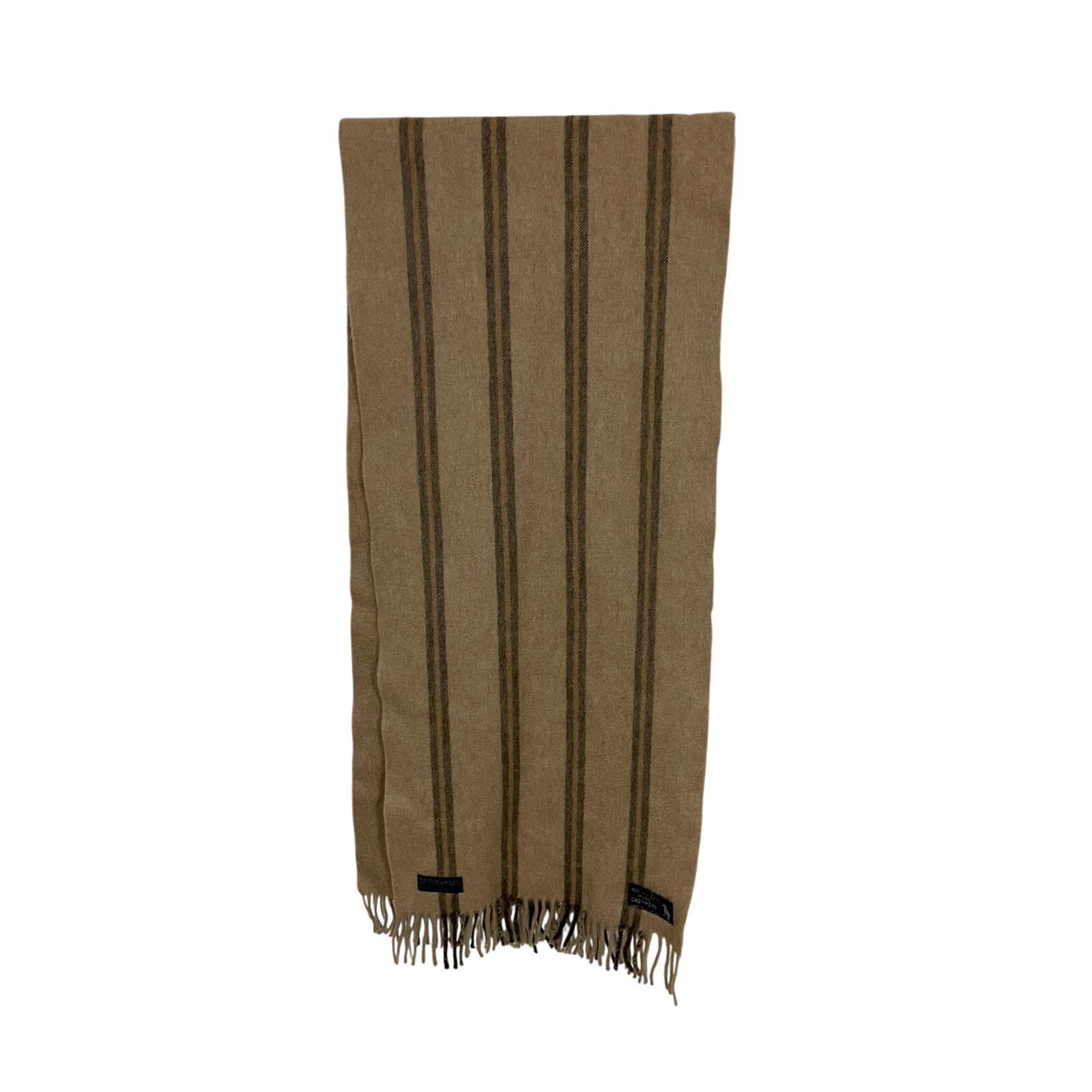Other Vtg Fortnum & Mason Fringe Cashmere Scarf One Size Preppy Size ONE SIZE - 1 Thumbnail