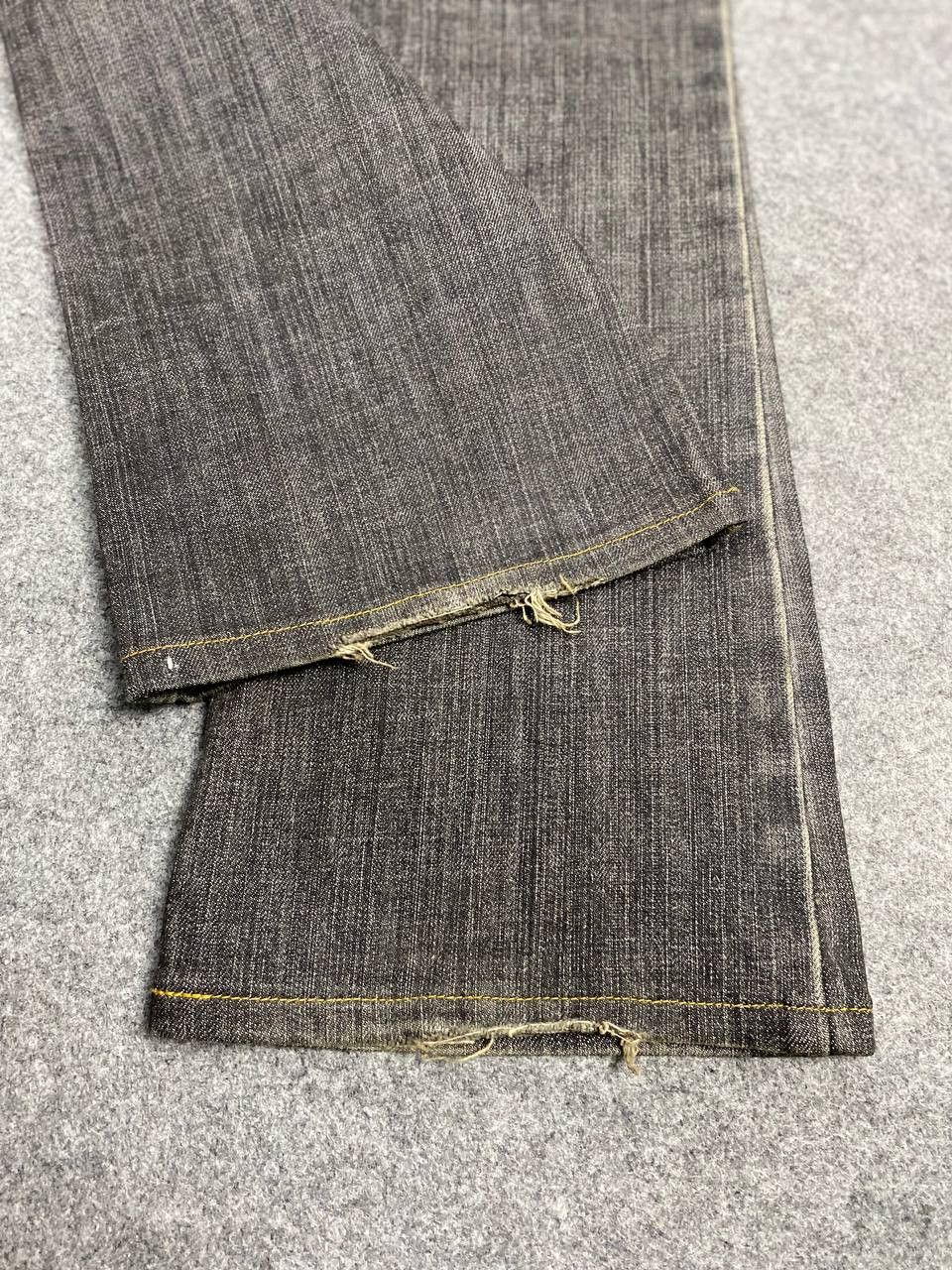 Japanese Brand vintage uniqlo japanese brands bootcut flare denim Size 30" / US 8 / IT 44 - 4 Thumbnail