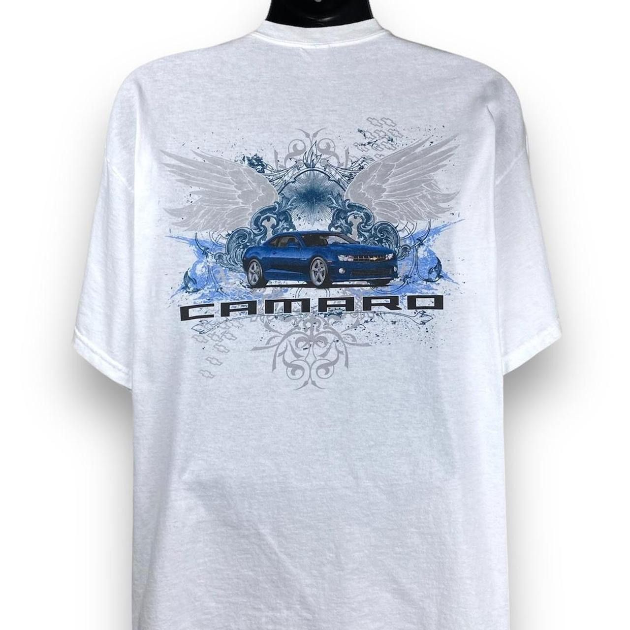 Chevrolet × Gildan × Vintage Vintage Gildan Chevy Camaro Racing Car Tee Tshirt Size US XL / EU 56 / 4 - 1 Thumbnail