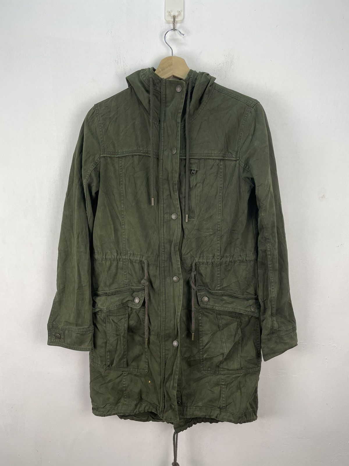 Abercrombie & Fitch OG Vintage Abercrombie & Fitch Parka Jacket Hoodie Size US S / EU 44-46 / 1 - 7 Thumbnail