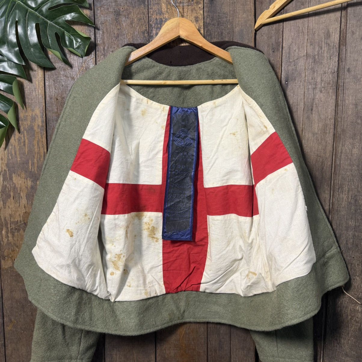 Fake London Genius Vintage 90’s Fake London Wool Cashmere Bomber Jacket Size US M / EU 48-50 / 2 - 3 Thumbnail