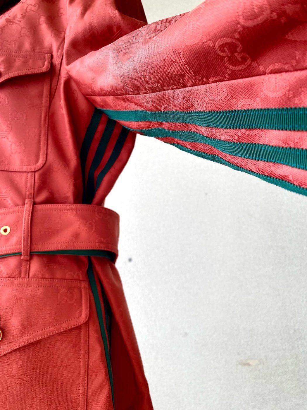 Adidas × Gucci The Gucci x Adidas GG Trefoil Coat Size L / US 10 / IT 46 - 16 Thumbnail