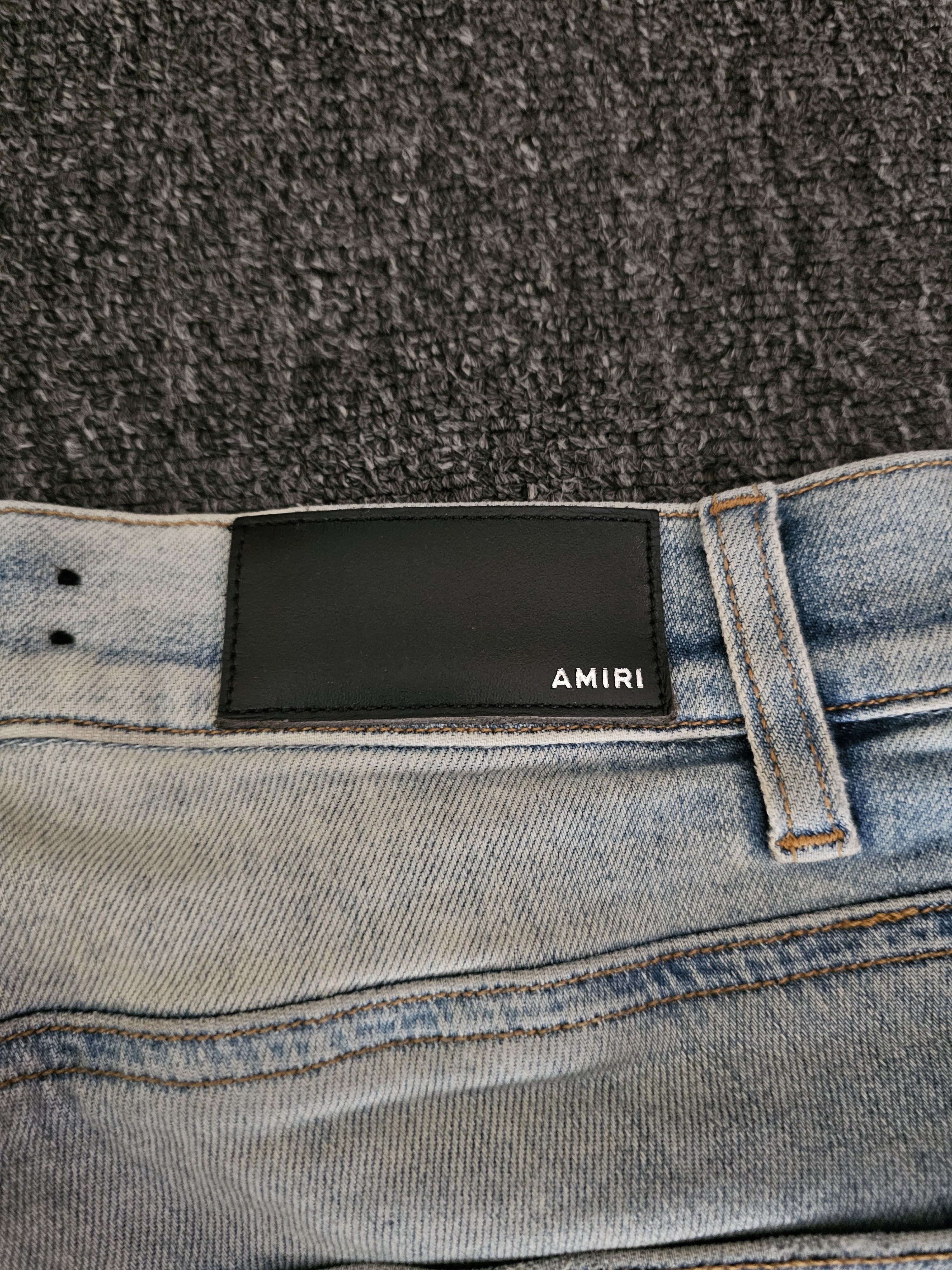Amiri Amiri Men's Ripped Jeans Size 31 Size US 31 - 6 Thumbnail