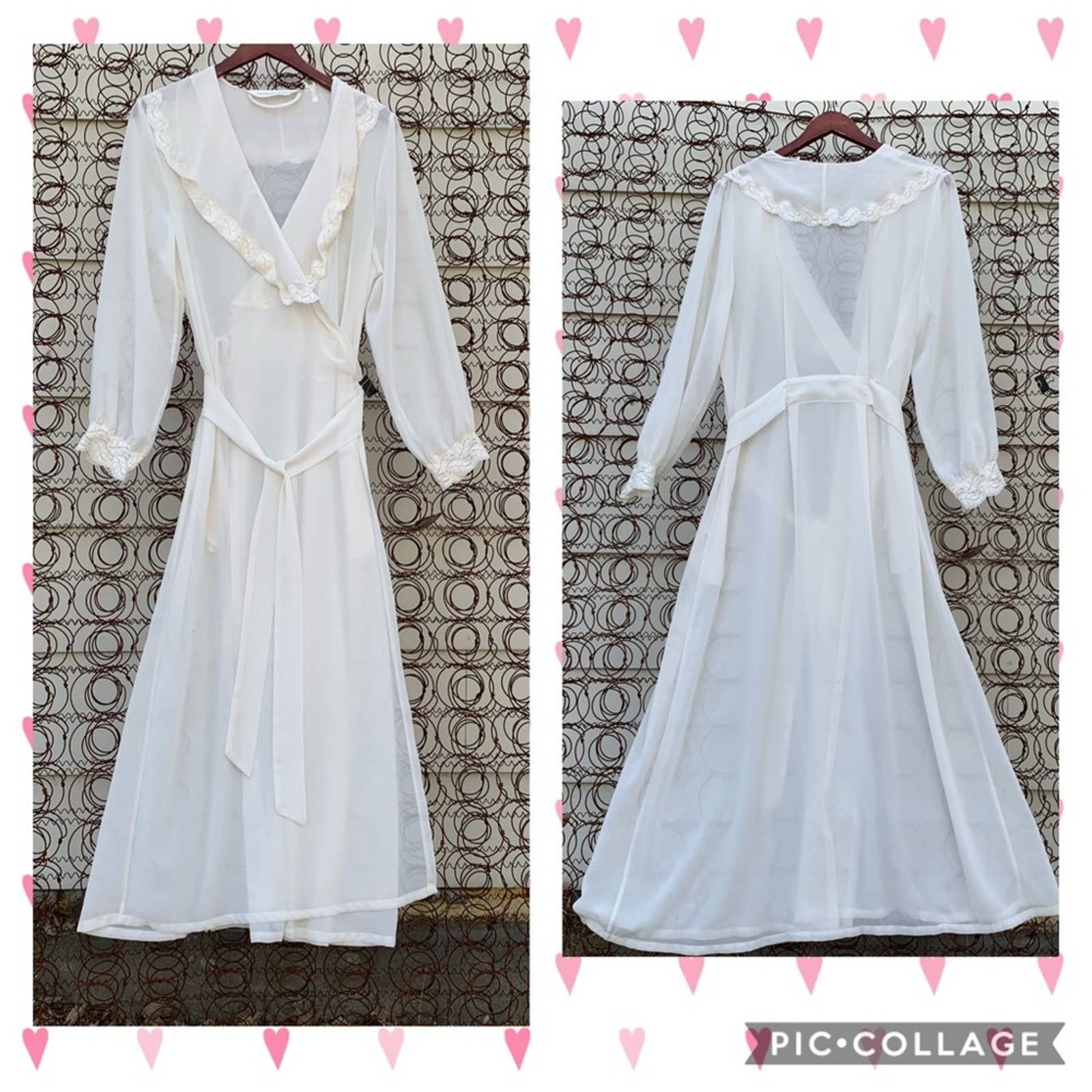 Robe Vintage En Dentelle Victoria's Secret - Taille S, Style Combinaison (full Slip) - Soie Et Dentelle, Très Bon état