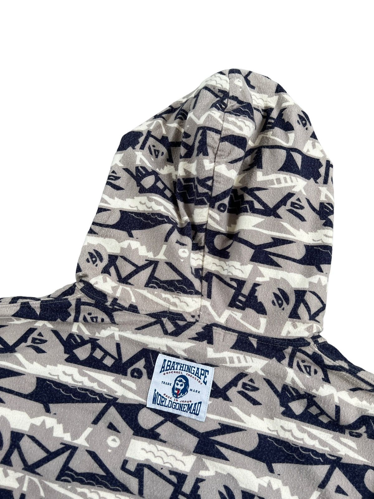 Bape Bape Navajo Tribal Pattern Full Zip Hoodie Size US L / EU 52-54 / 3 - 8 Thumbnail