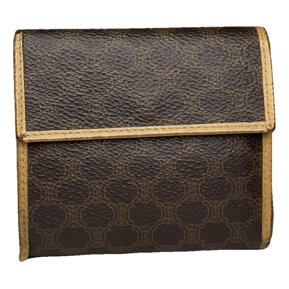 Celine Triomphe Brown Leather Wallet Size ONE SIZE - 1 Thumbnail