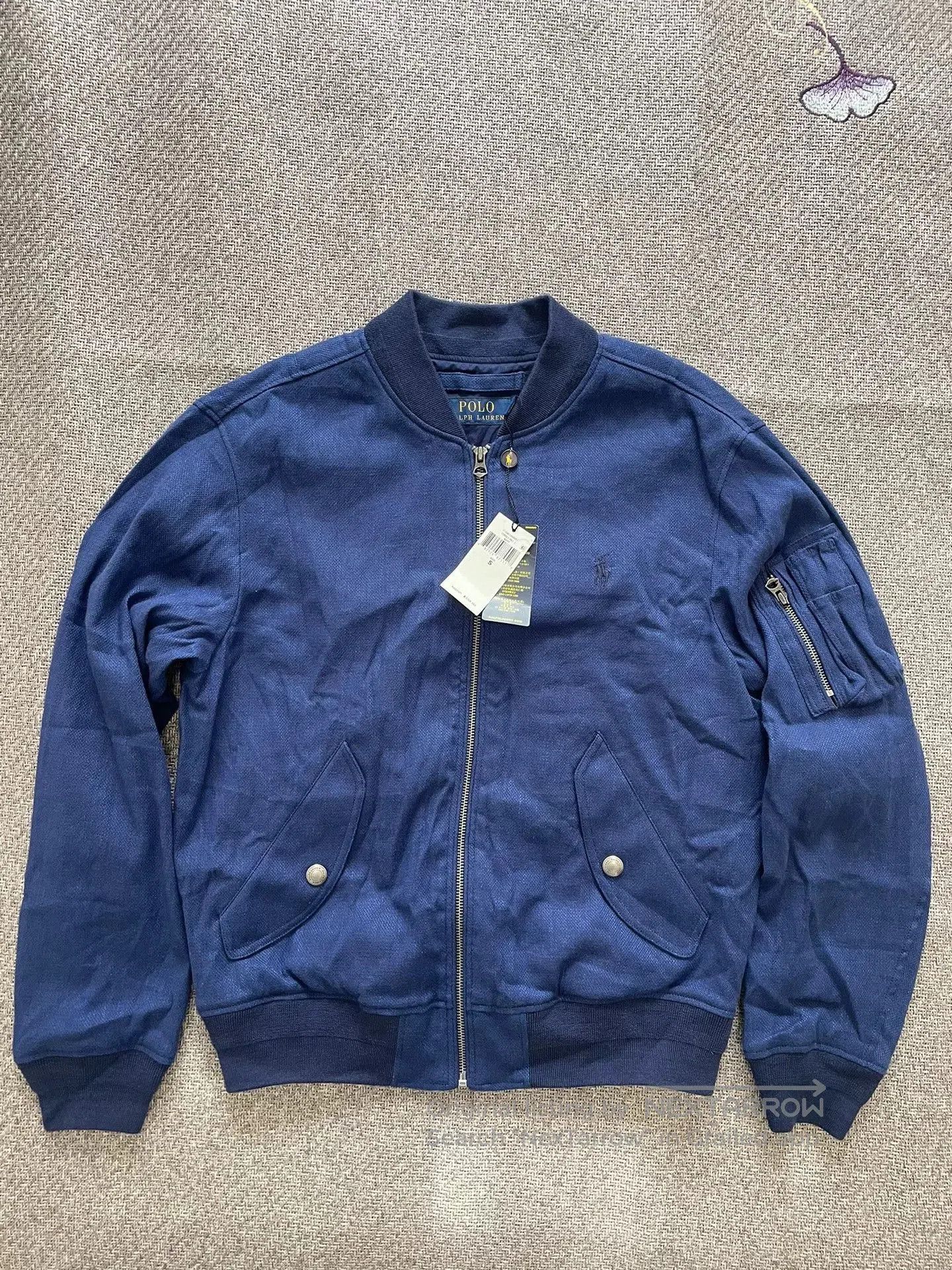 Polo Ralph Lauren Ralph Lauren Cotton Linen Bomber Jacket. Size US S / EU 44-46 / 1 - 2 Thumbnail
