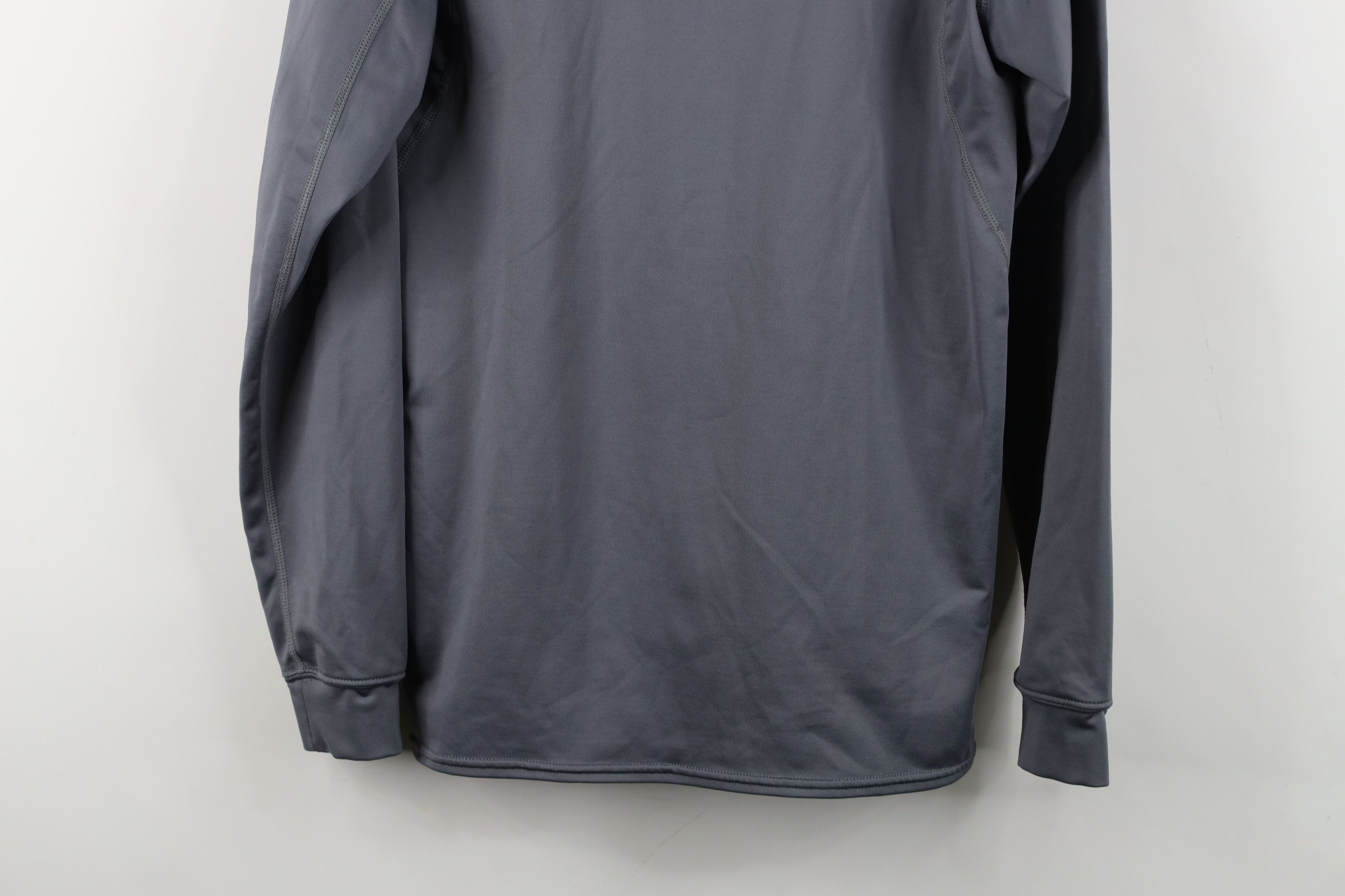 Nike Nike Pro Compression Mock Neck Long Sleeve T-Shirt Gray Size US M / EU 48-50 / 2 - 13 Thumbnail