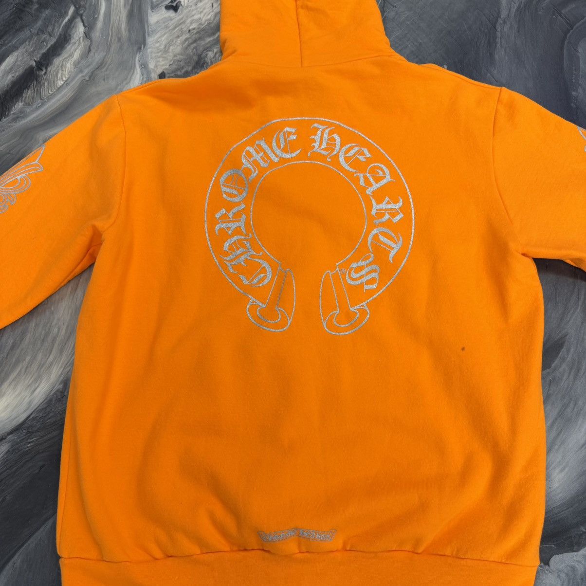 Chrome Hearts Chrome Hearts Miami Music Week Orange Hoodie Size US L / EU 52-54 / 3 - 4 Thumbnail