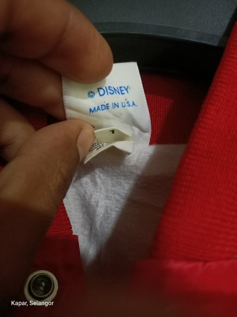 Disney × Mickey Mouse Vintage Mickey mouse x ohio state buckeyes bomber jacket Size US L / EU 52-54 / 3 - 7 Thumbnail
