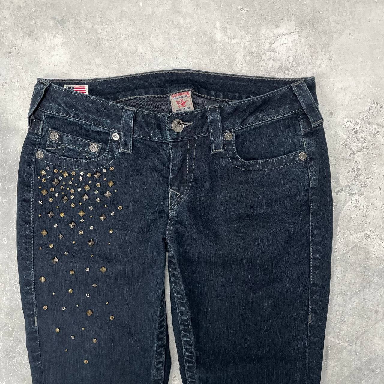 True Religion True Religion Stella Skinny Stars Jeans Women’s Blue Size 32 Size 32" / US 10 / IT 46 - 3 Thumbnail