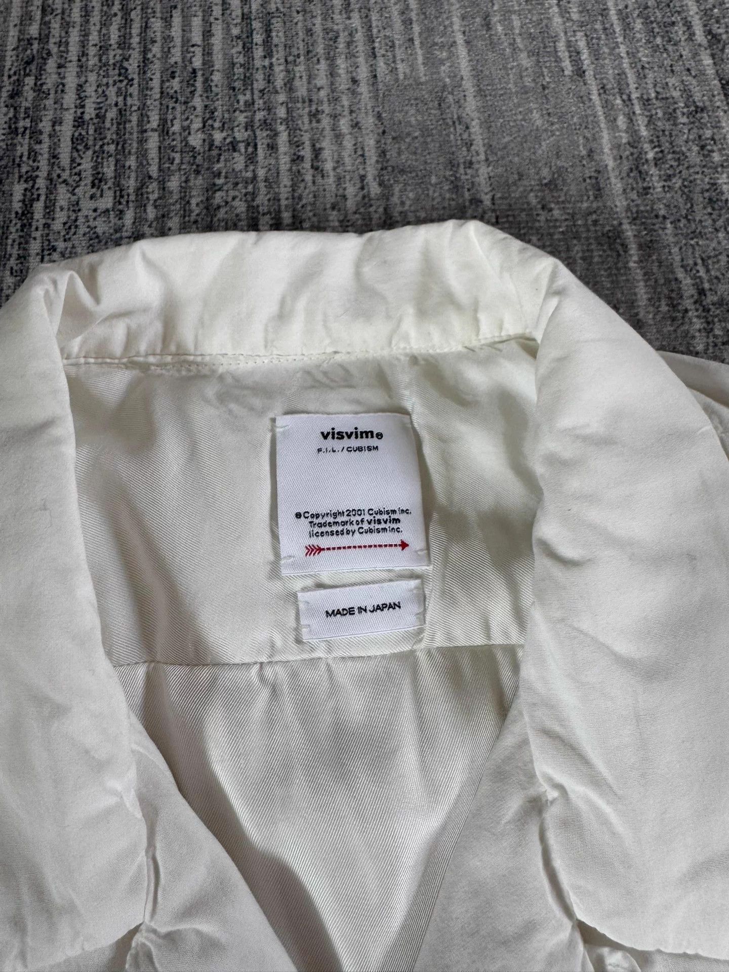 Visvim VISVIM 24AW WALLIS DOWN SHIRT down Cuban-collar white 4 Size US XL / EU 56 / 4 - 4 Thumbnail