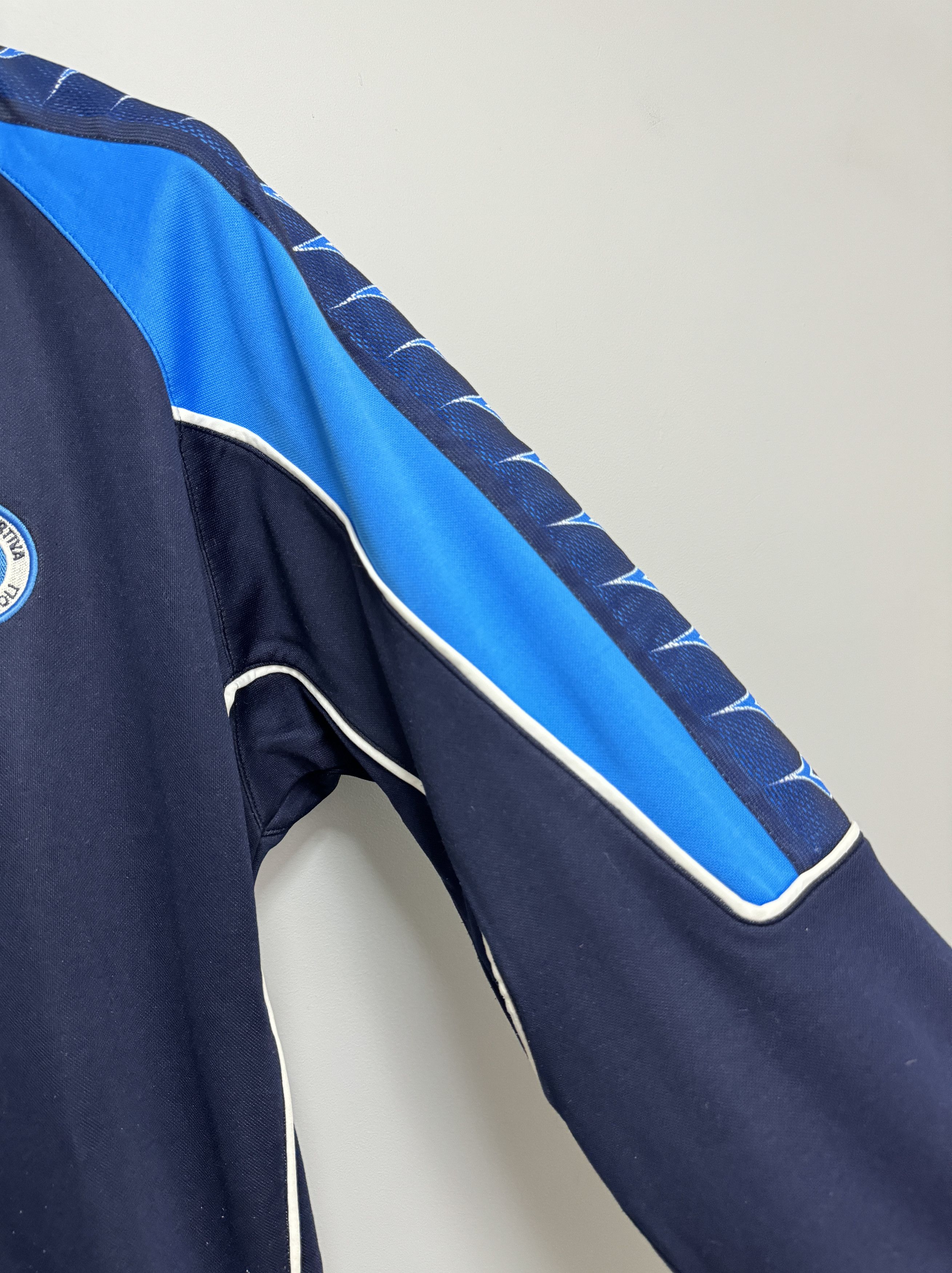 Diadora SSC Napoli Diadora 2000 2001 Track Jacket Full Zip Size L Size US L / EU 52-54 / 3 - 4 Thumbnail
