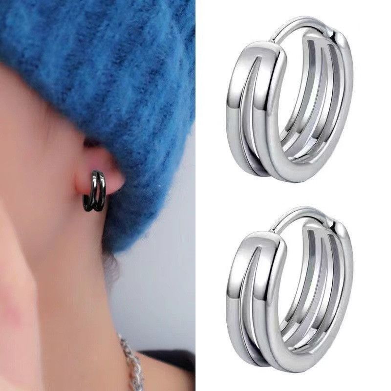 Jewelry Matchless Earrings One Pairs Chrome Jewelry Size ONE SIZE - 1 Thumbnail