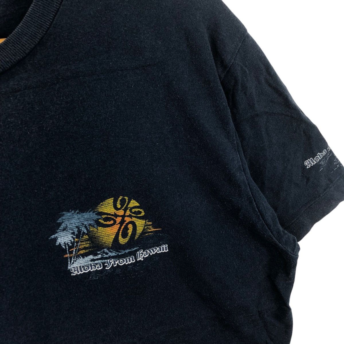 Vintage Vintage 90’ PIKO ALOHA HAWAII Surf Single Needle Stitches Size US L / EU 52-54 / 3 - 3 Thumbnail