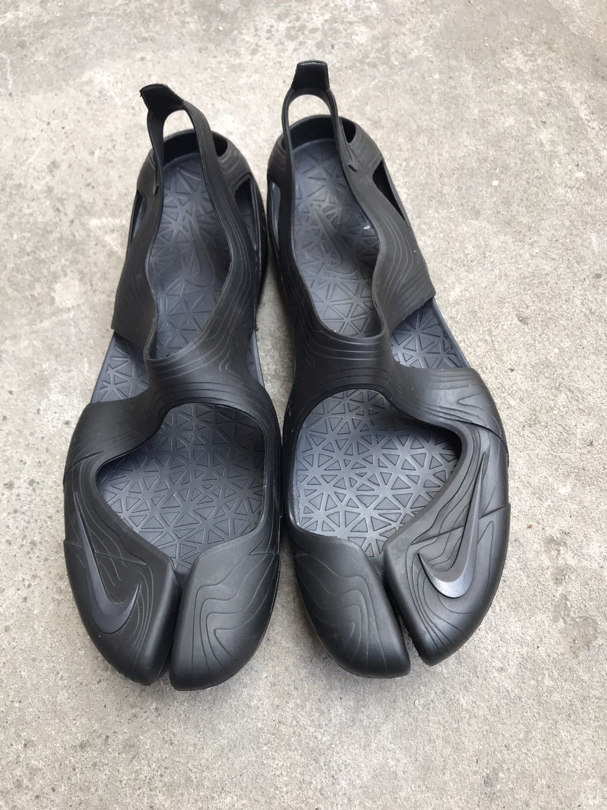 Nike × Streetwear Black Nike Rift Free Lab Sandals | Grailed