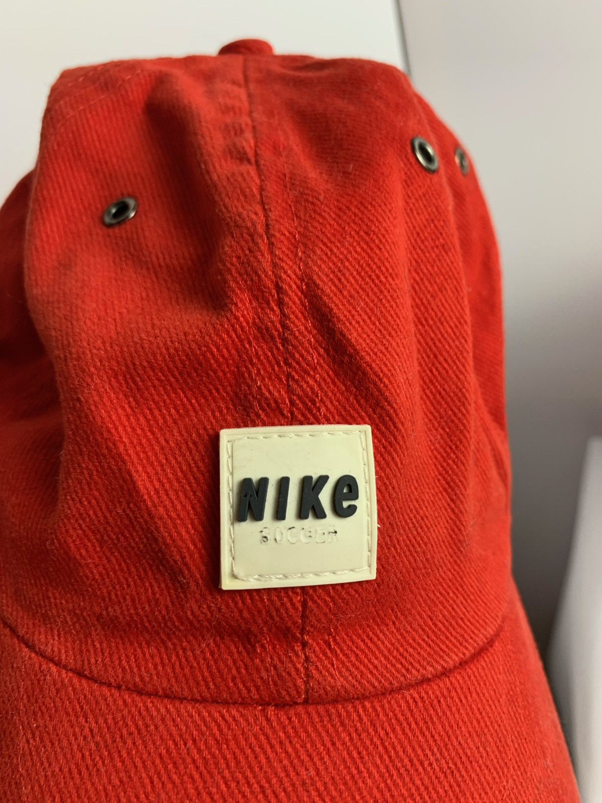 Nike × Vintage Nike vintage cap hat logo red Size ONE SIZE - 8 Thumbnail