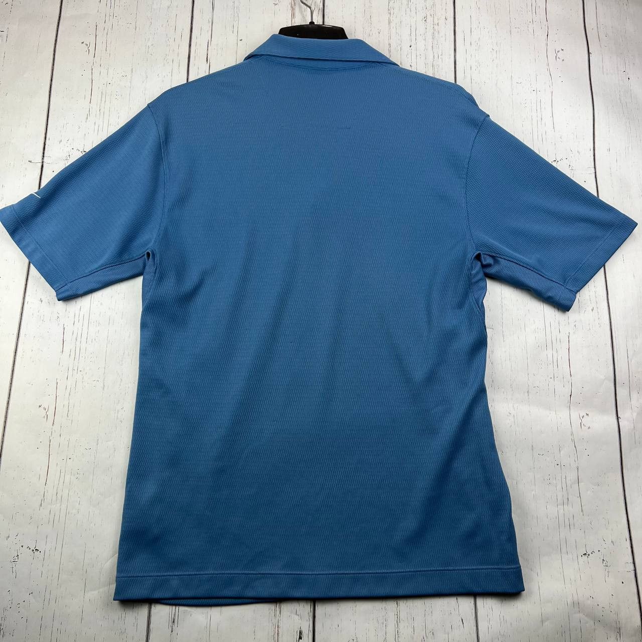 Nike Nike Golf Blank Blue Large Polo Shirt Men Size US L / EU 52-54 / 3 - 2 Thumbnail